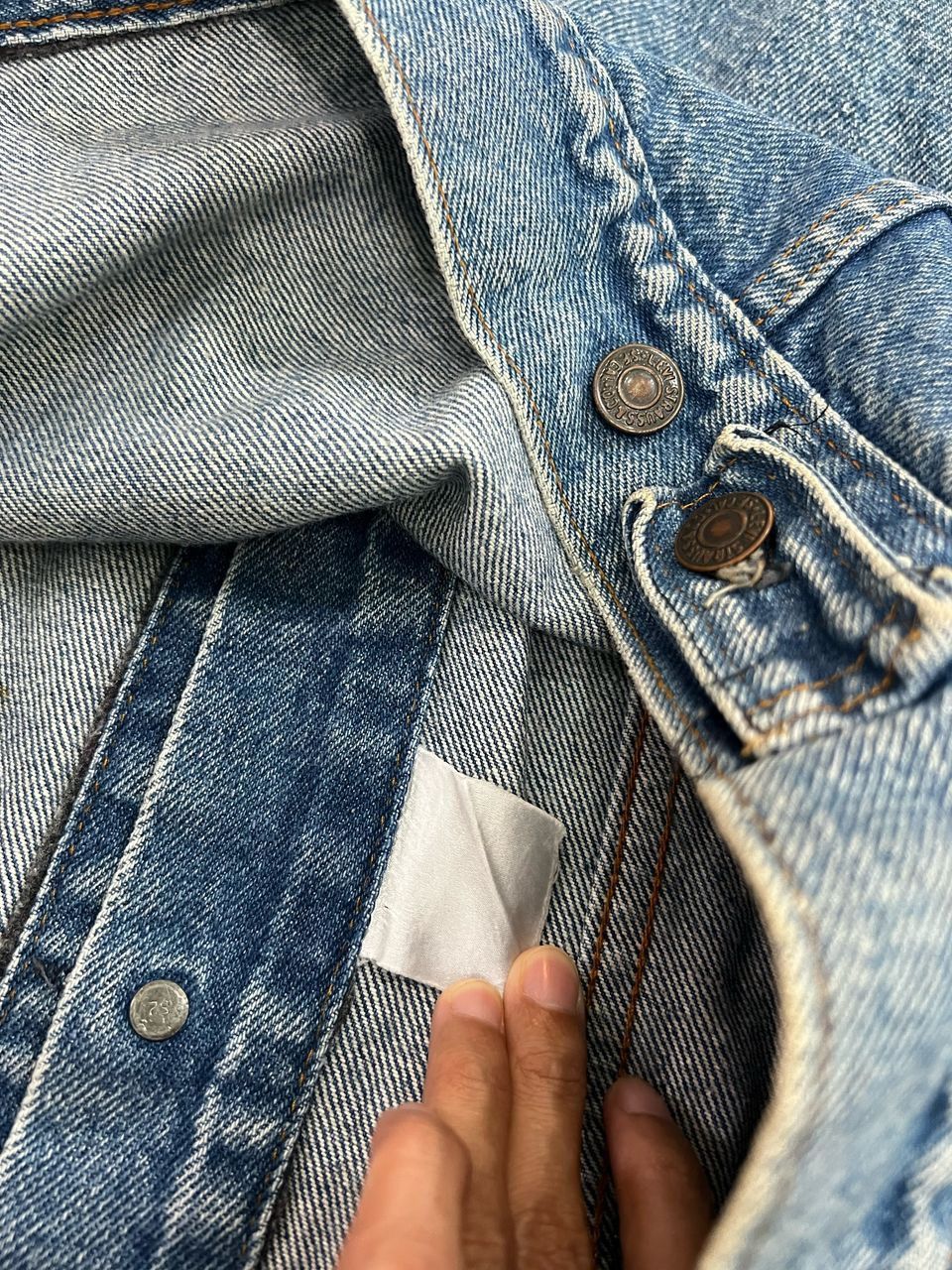 Levi's Levis 1970’s type3 Trucker Jacket Top Button 52 Size US M / EU 48-50 / 2 - 11 Thumbnail