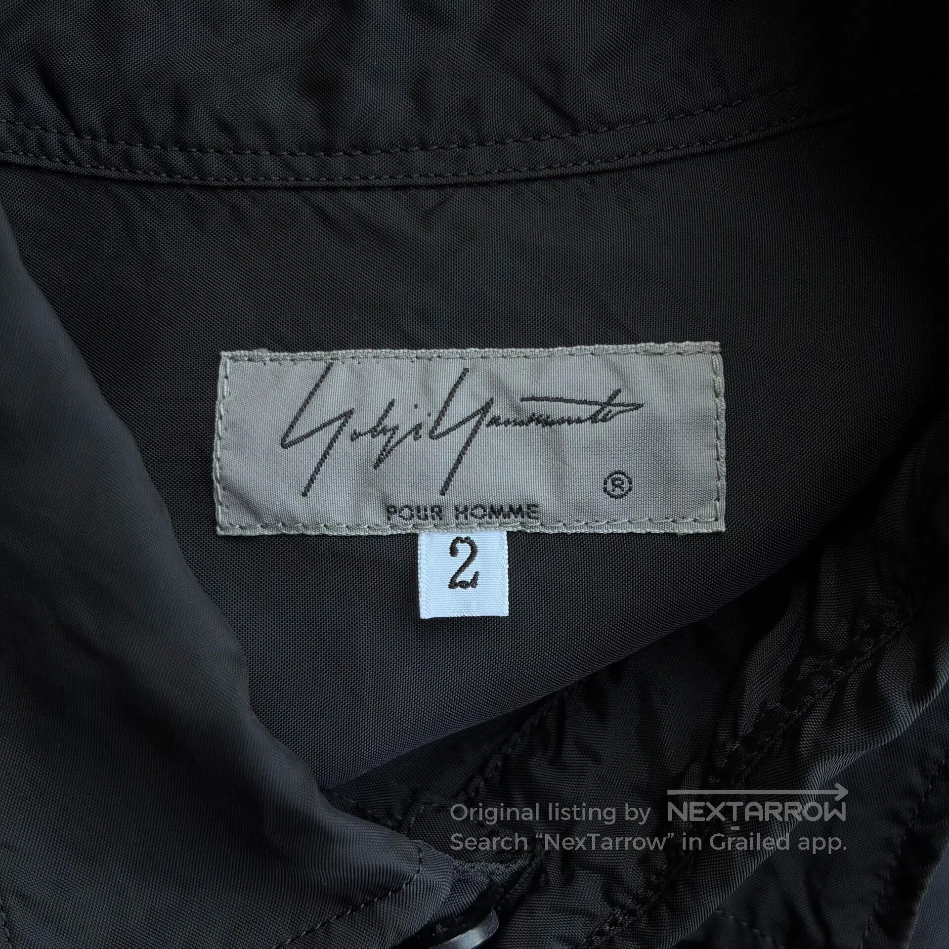Yohji Yamamoto Yohji Yamamoto Short Sleeve Shirt 18ss. Size US M / EU 48-50 / 2 - 4 Thumbnail