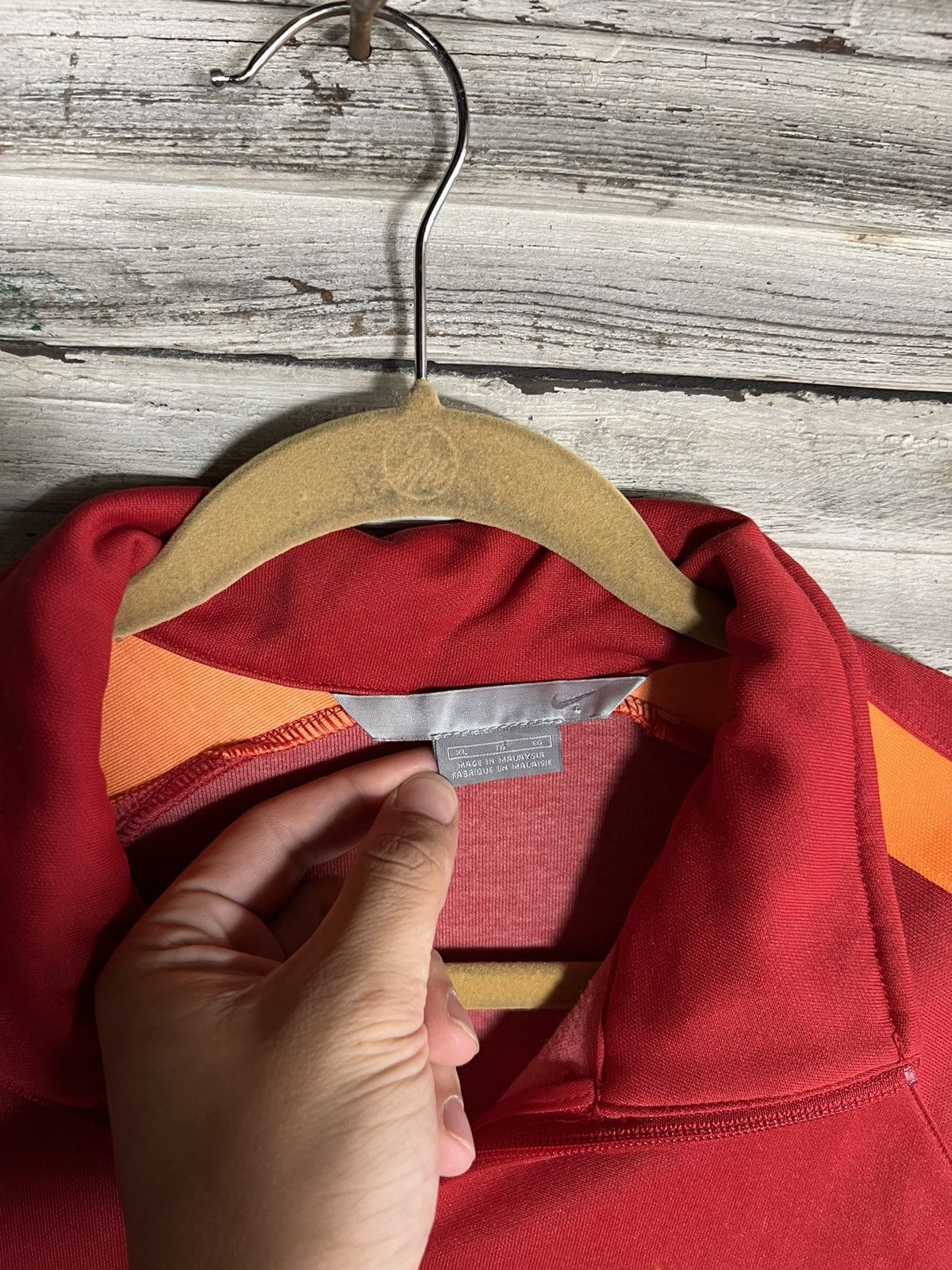 Nike × Vintage Vintage Nike Track Jacket Size US XL / EU 56 / 4 - 4 Thumbnail