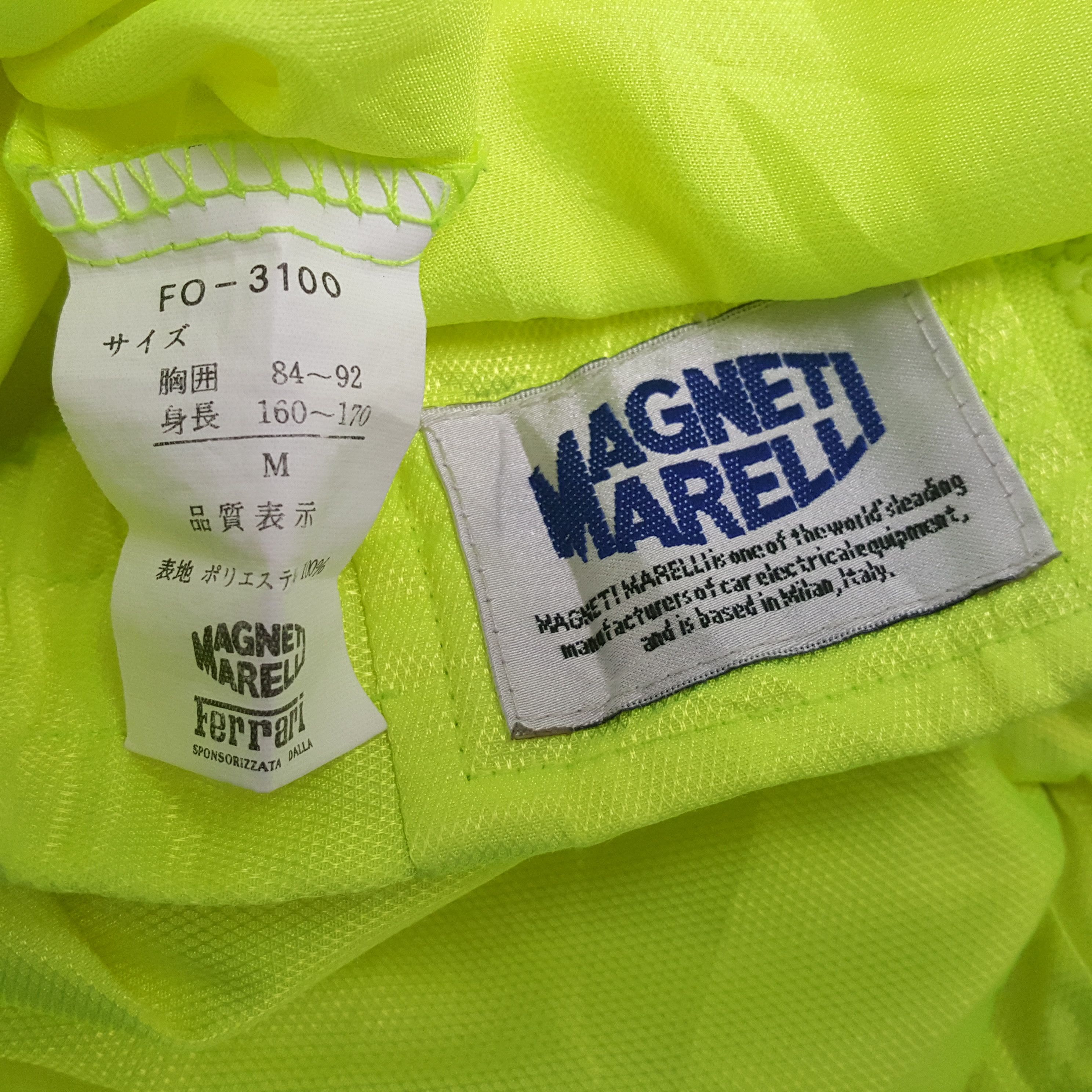 Ferrari × Vintage Vintage MAGNETI MARELLI FERRARI Formula One Team Jacket Size US M / EU 48-50 / 2 - 8 Thumbnail