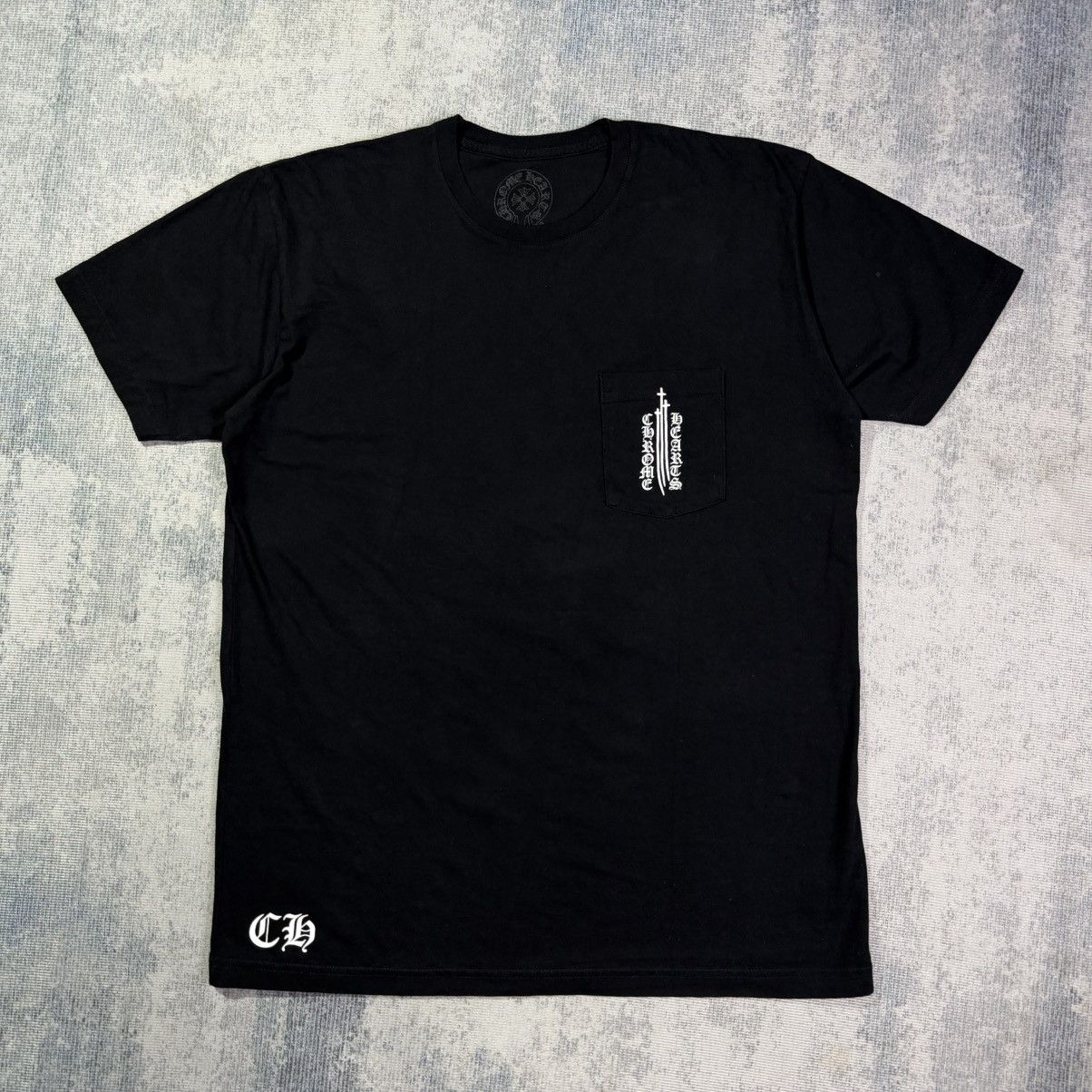 Chrome Hearts LIKE NEW! RS3 BIG THREE CROSS Size US XL / EU 56 / 4 - 2 Thumbnail