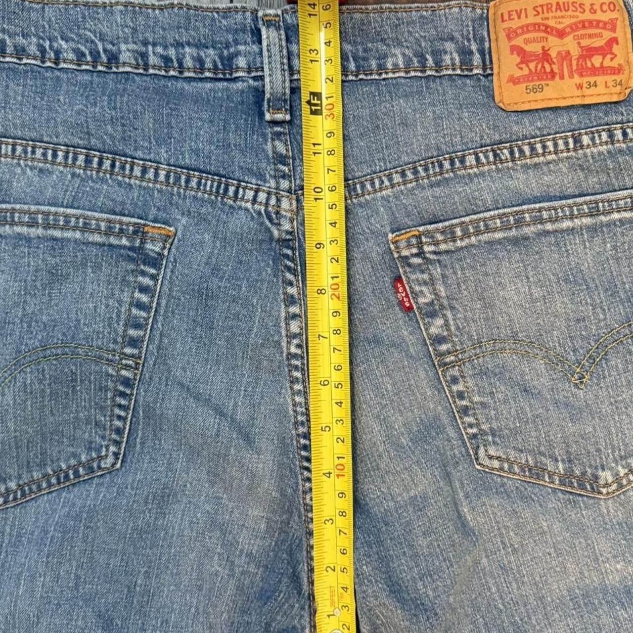 Levi's Levi’s 569 Loose Straight Fit Jeans Size US 34 / EU 50 - 4 Thumbnail