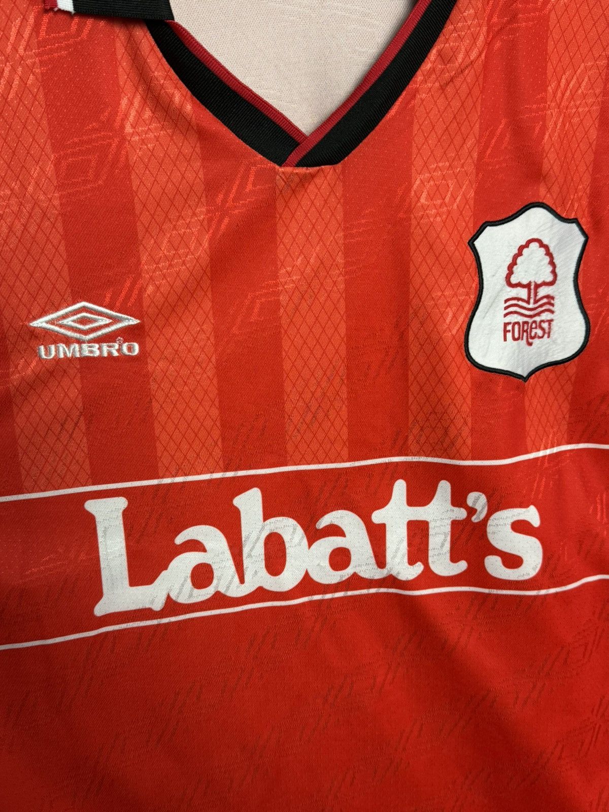 Umbro Nottingham Forest 94/96 Home Football Jersey Size US XL / EU 56 / 4 - 3 Thumbnail
