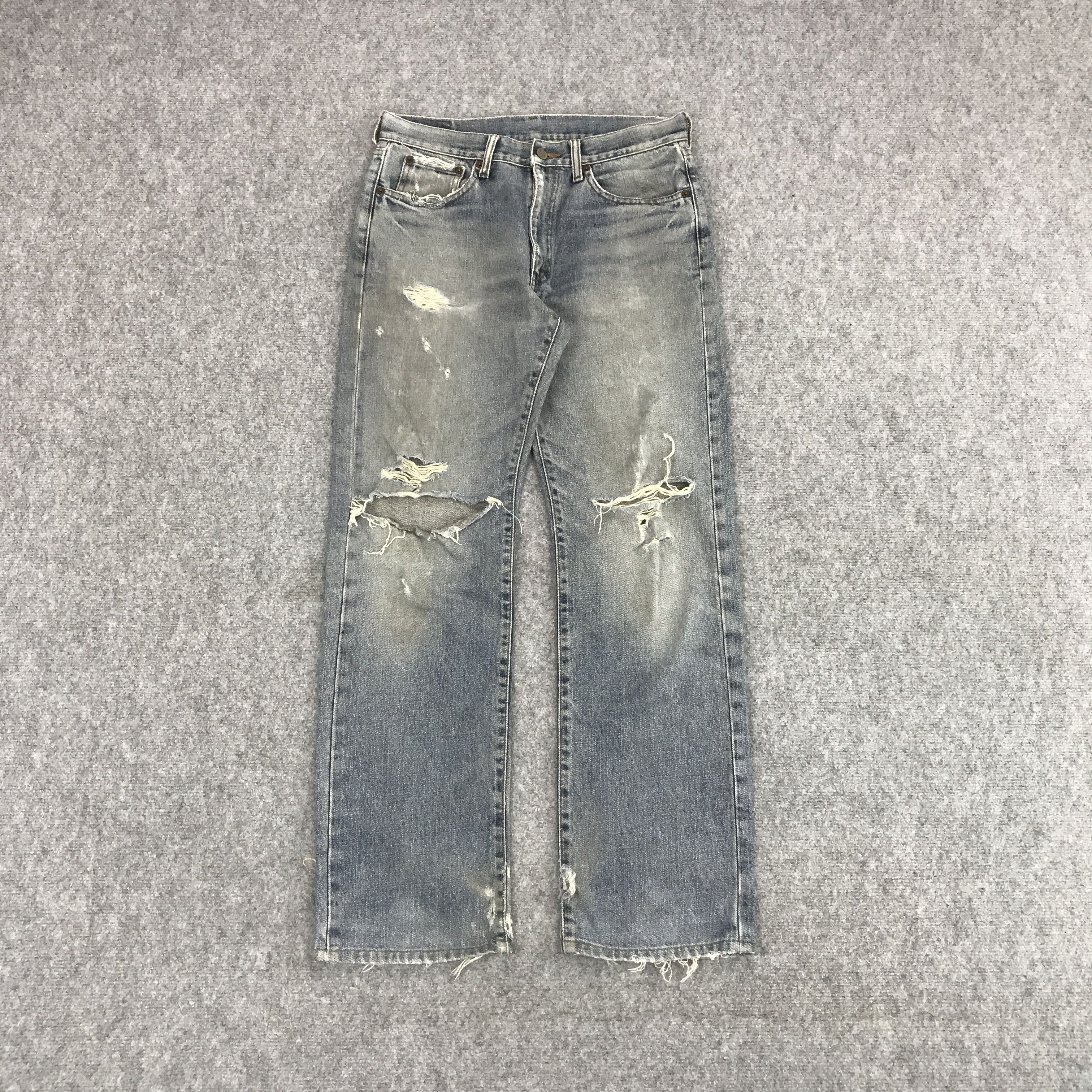 Other BOBSON DISTRESSED DENIM STYLE JEANS PANTS Size US 31 - 1 Thumbnail