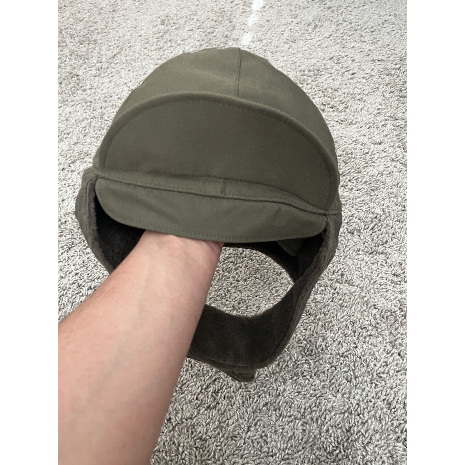 Other Vintage German Army Bundeswehr Winter Hat Size 60 Military L Size ONE SIZE - 7 Thumbnail