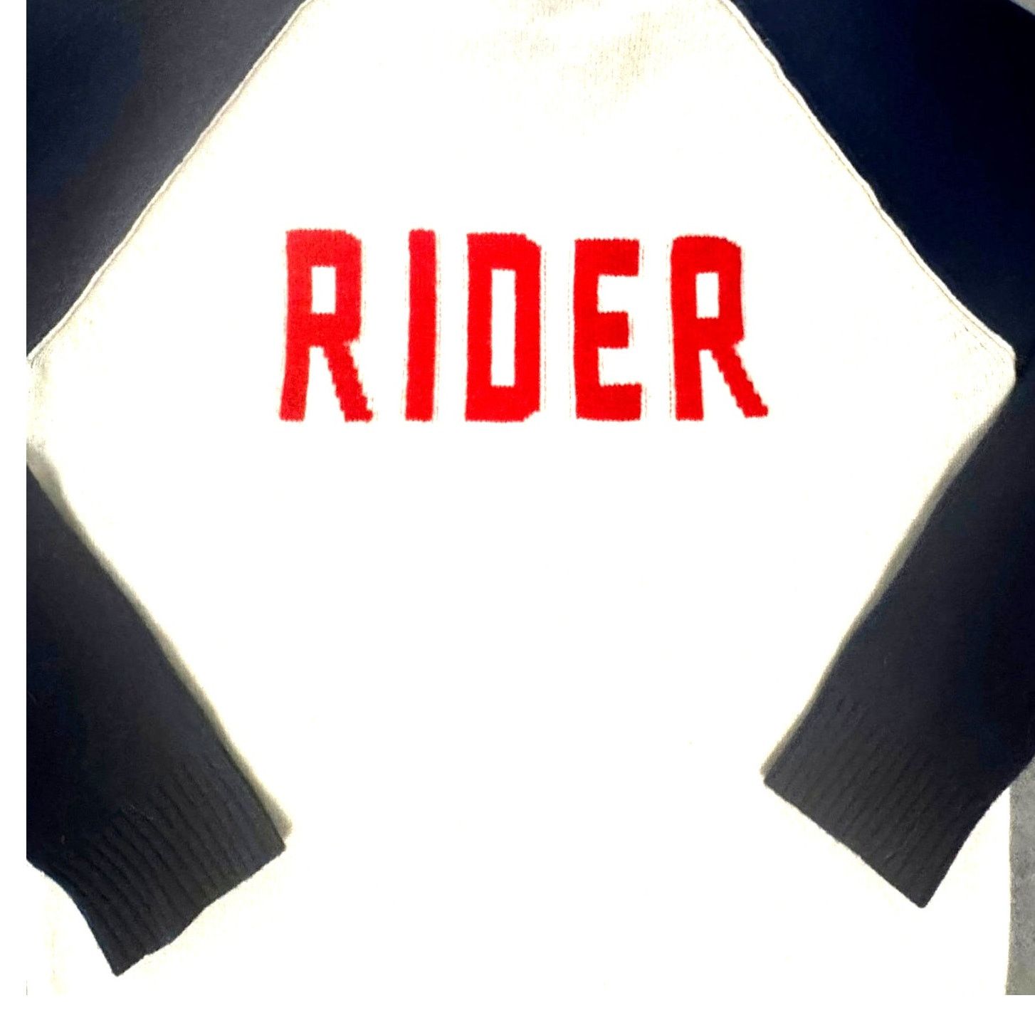 Alanui ALANUI: Men's Rider 100% Cashmere Sweater - Size Small Size US S / EU 44-46 / 1 - 2 Thumbnail