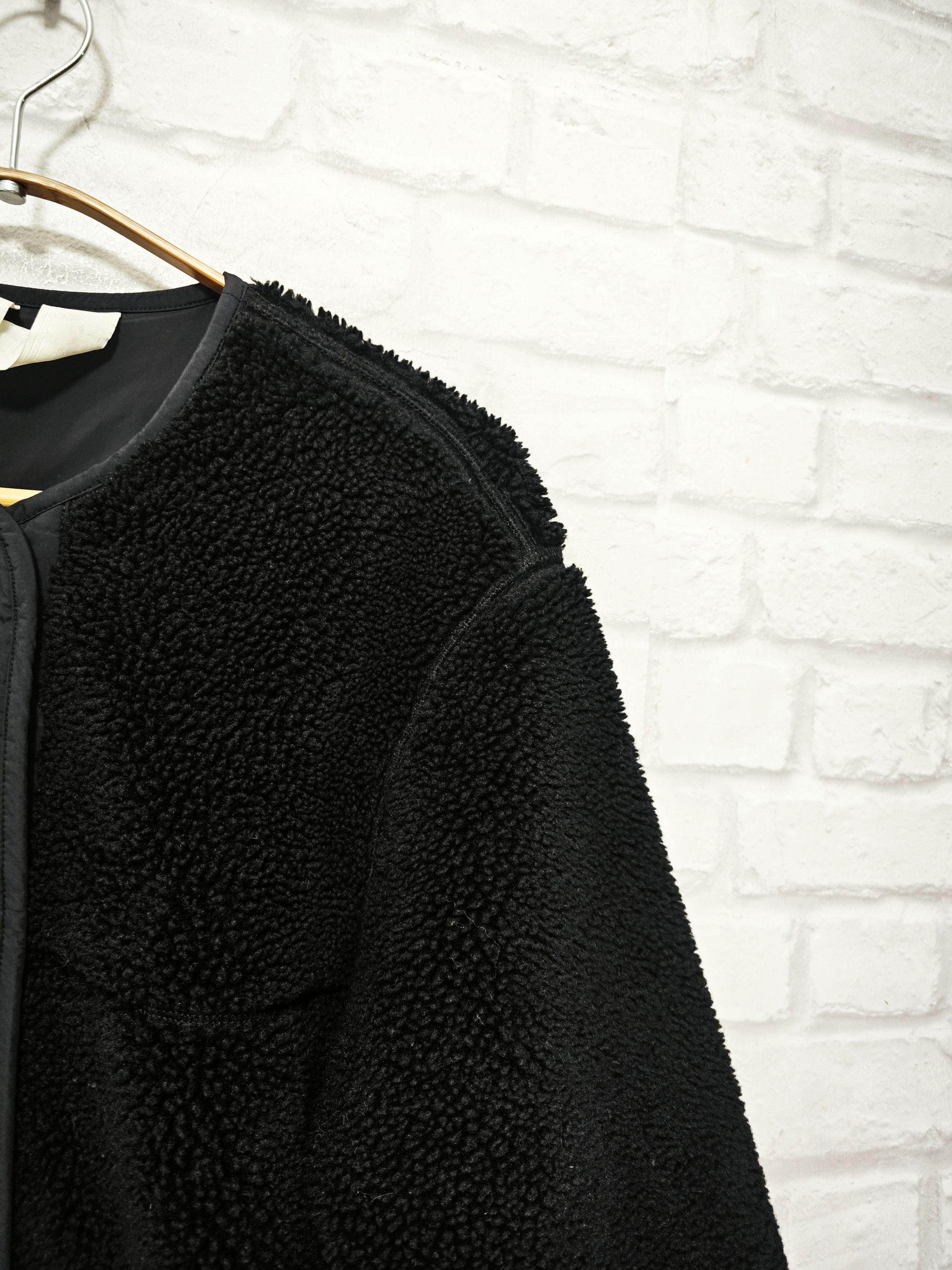 Arket ARKET Pile Jacket Black Teddy Bear Fleece size EU34 Size XS / US 0-2 / IT 36-38 - 2 Thumbnail