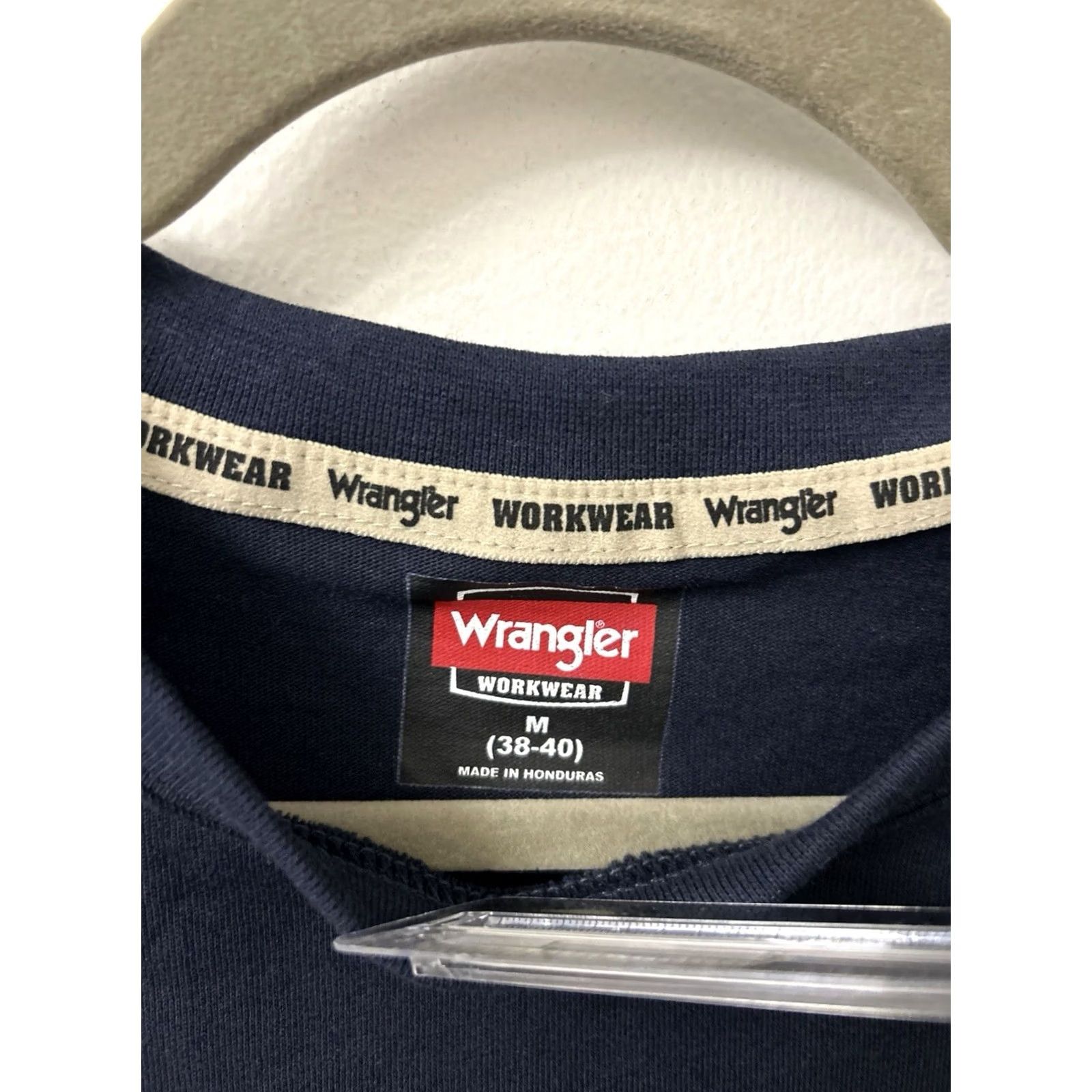 Wrangler Wrangler Workwear T Shirt Mens M Blue Heavyweight Relaxed Long Sleeve NWT Pen Pocket UPF 30 Moisture Wicking Size US M / EU 48-50 / 2 - 7 Thumbnail