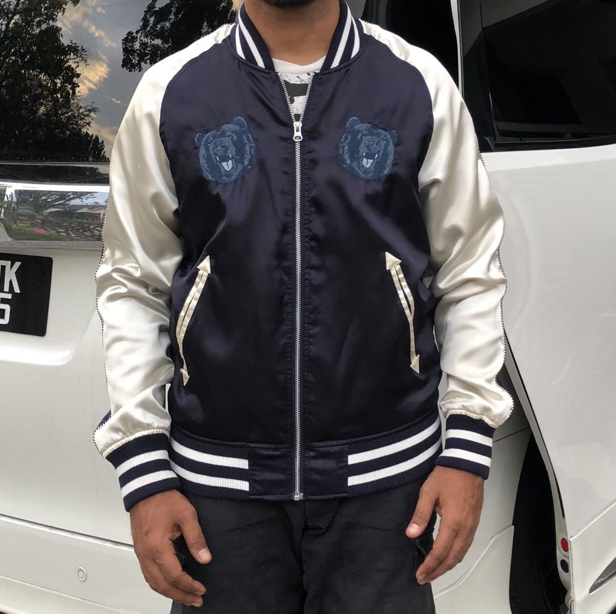 Japanese Brand Japanese Brand Coen Daily Clothing Sukajan Bomber Jacket Size US L / EU 52-54 / 3 - 8 Thumbnail
