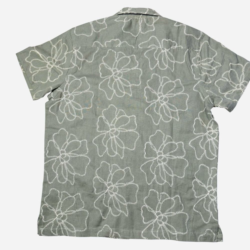 William Rast NWT New $99 William Rast Grey Floral Embroidered Cotton Shi Size US M / EU 48-50 / 2 - 2 Thumbnail
