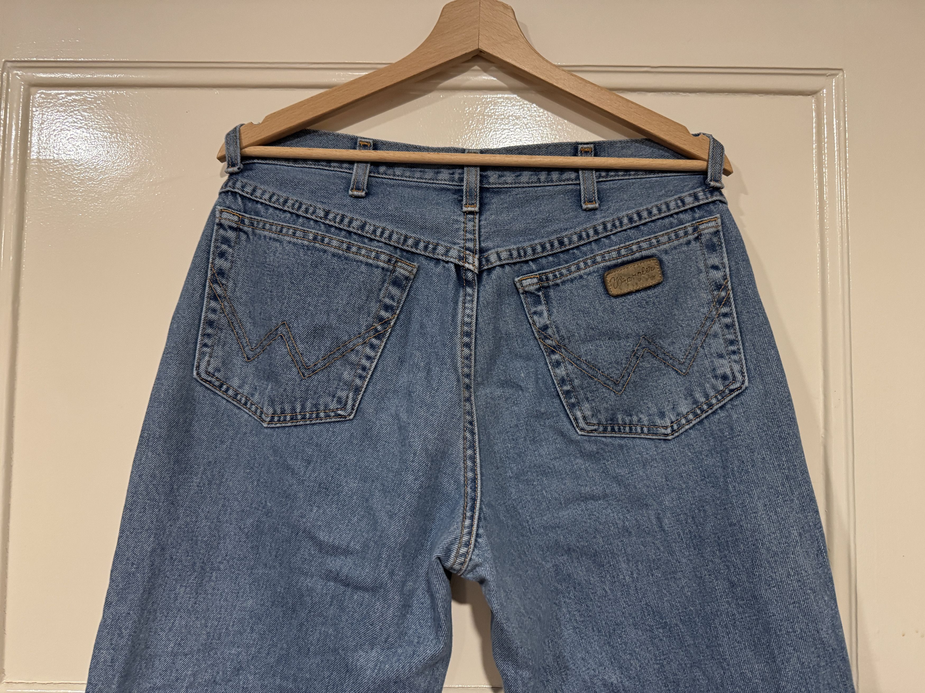 Wrangler Wrangler light blue jeans W34 L32 Size US 34 / EU 50 - 5 Thumbnail