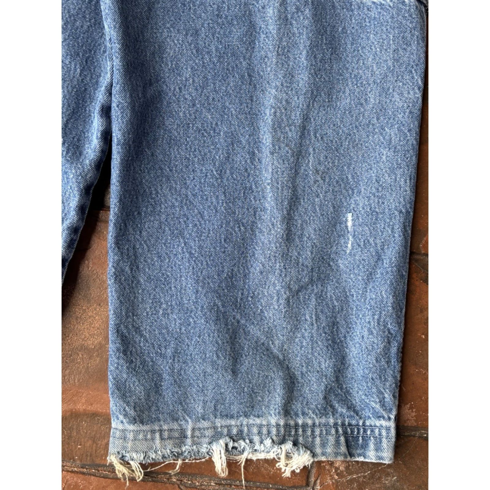 Vintage VINTAGE Outkast Jeans Carpenter Relaxed Baggy 38x34 Denim 5-Pocket Distressed Hip Hop Grunge Wide Leg Mens Jeans Size US 38 / EU 54 - 7 Thumbnail
