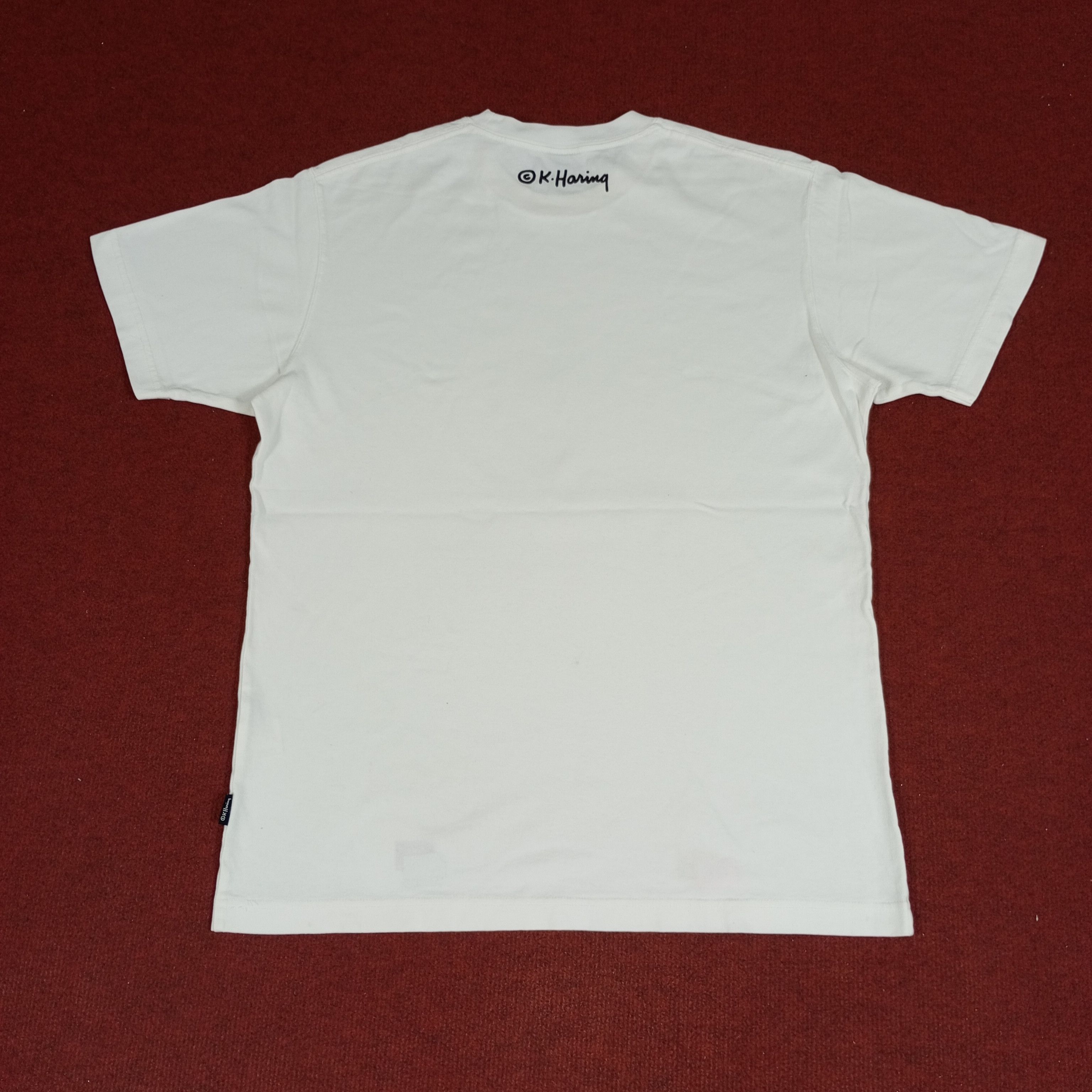 Keith Haring × Vintage Keith Haring X Japanese Brand Uniqlo Streetwear Tshirt Size US L / EU 52-54 / 3 - 3 Thumbnail