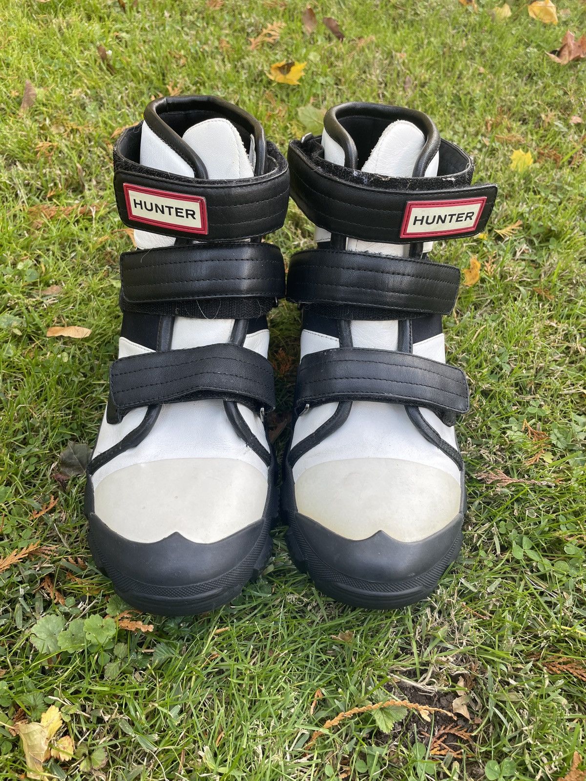Hunter Hunter deep sea hi top boots Cyberpunk Size US 7 / EU 40 - 1 Thumbnail