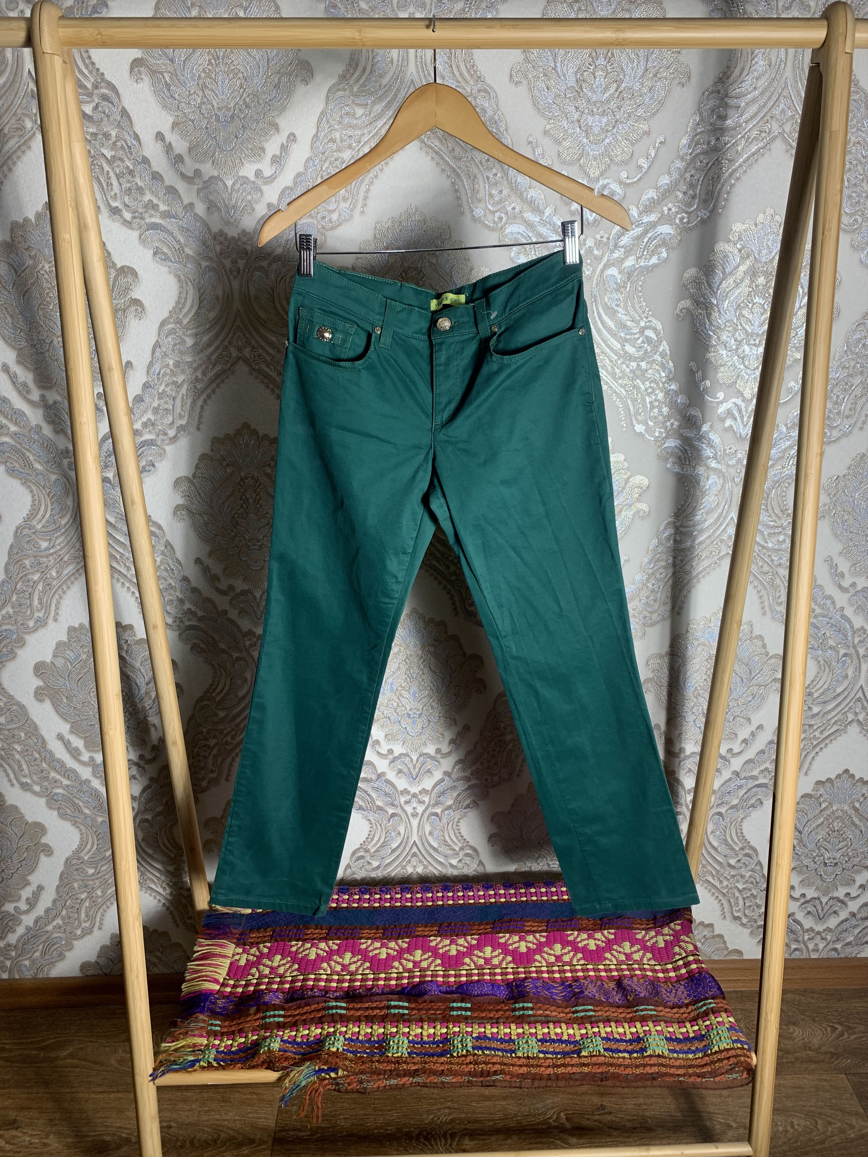 Versace VINTAGE VERSACE JEANS COUTURE ITALIAN DESIGNER RETRO Y2K Size 27" / US 4 / IT 40 - 1 Thumbnail