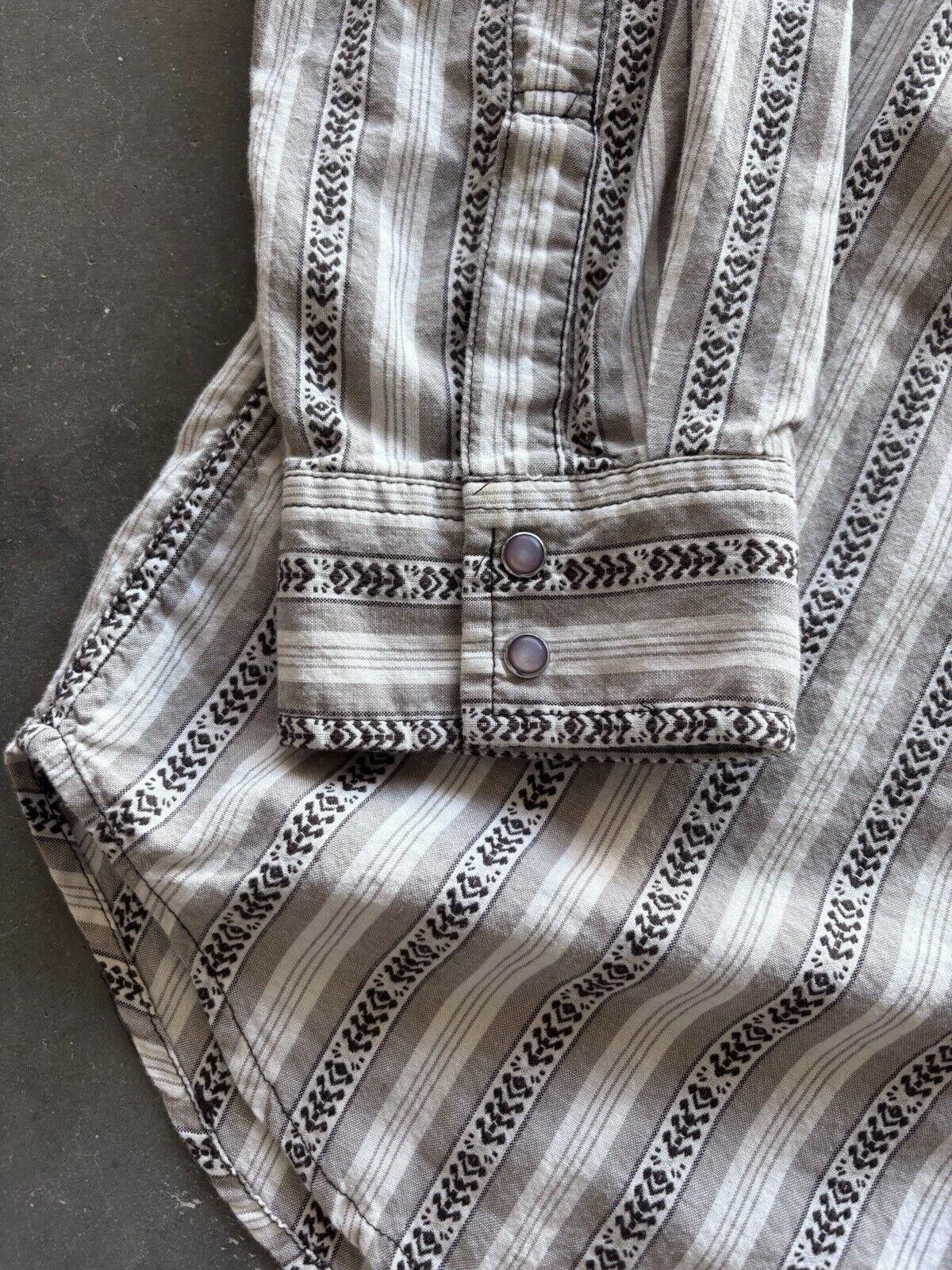 Levi's × Vintage Vintage Levi’s Sawtooth Pearl Snap Longsleeve Shirt Medium Size US M / EU 48-50 / 2 - 3 Thumbnail