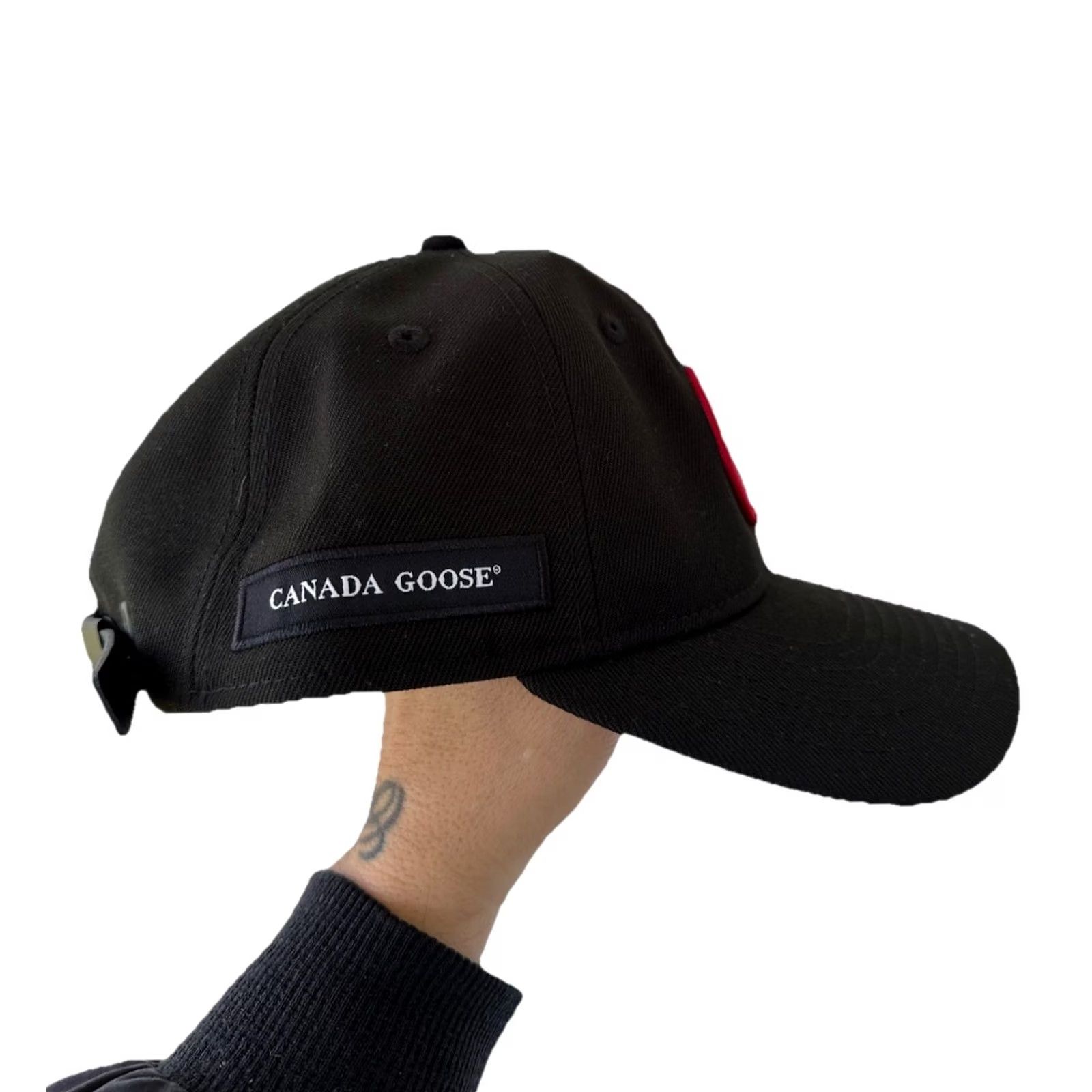 New Era Canada Goose X New Era Buckleback Hat Low Profile 9Fifty ULTRA RARE NWOT Black Size ONE SIZE - 3 Thumbnail