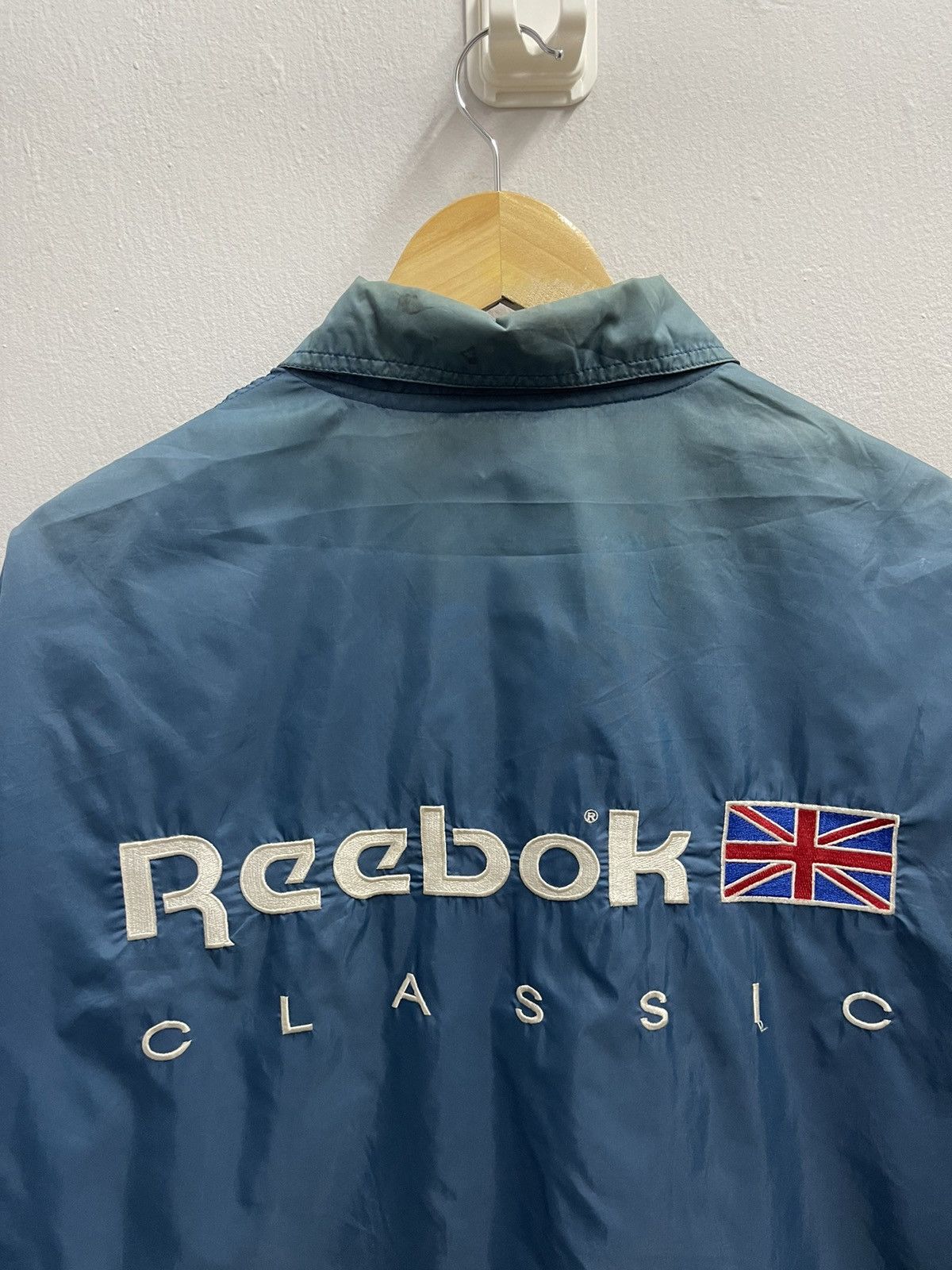 Reebok Vintage REEBOK Classic Windbreaker Size US M / EU 48-50 / 2 - 2 Thumbnail