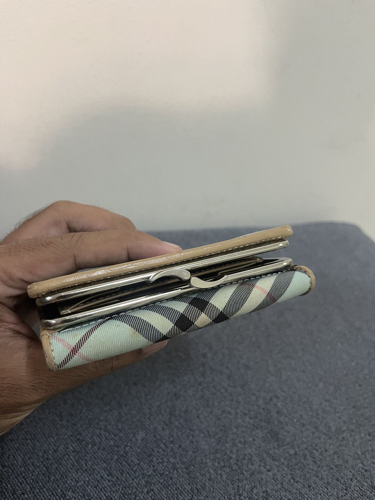 Burberry × Gosha Rubchinskiy Vintage 80s burberry nova check wallet Size ONE SIZE - 10 Thumbnail