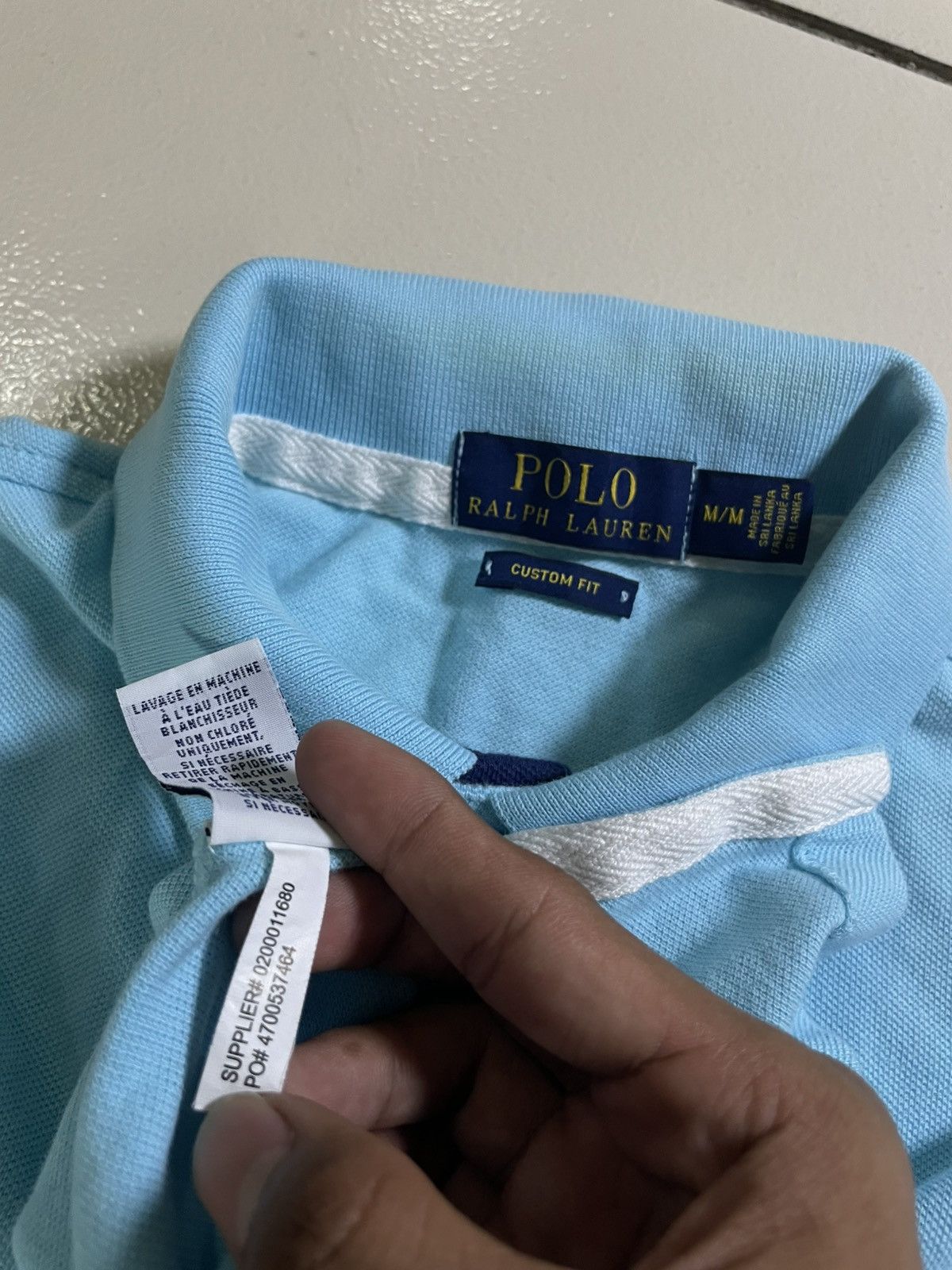 Polo Ralph Lauren RALPH LAUREN HAMMOND BLUE GOLD TAG Size US M / EU 48-50 / 2 - 3 Thumbnail