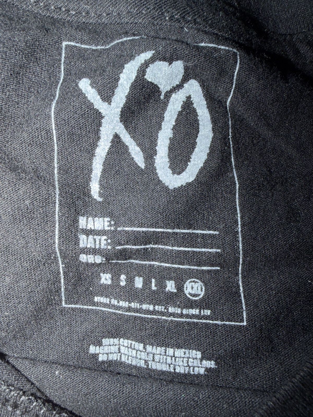 The Weeknd The Weeknd Kiss Land Super Fantastic XO T-SHIRT TEE Size US XXL / EU 58 / 5 - 12 Thumbnail