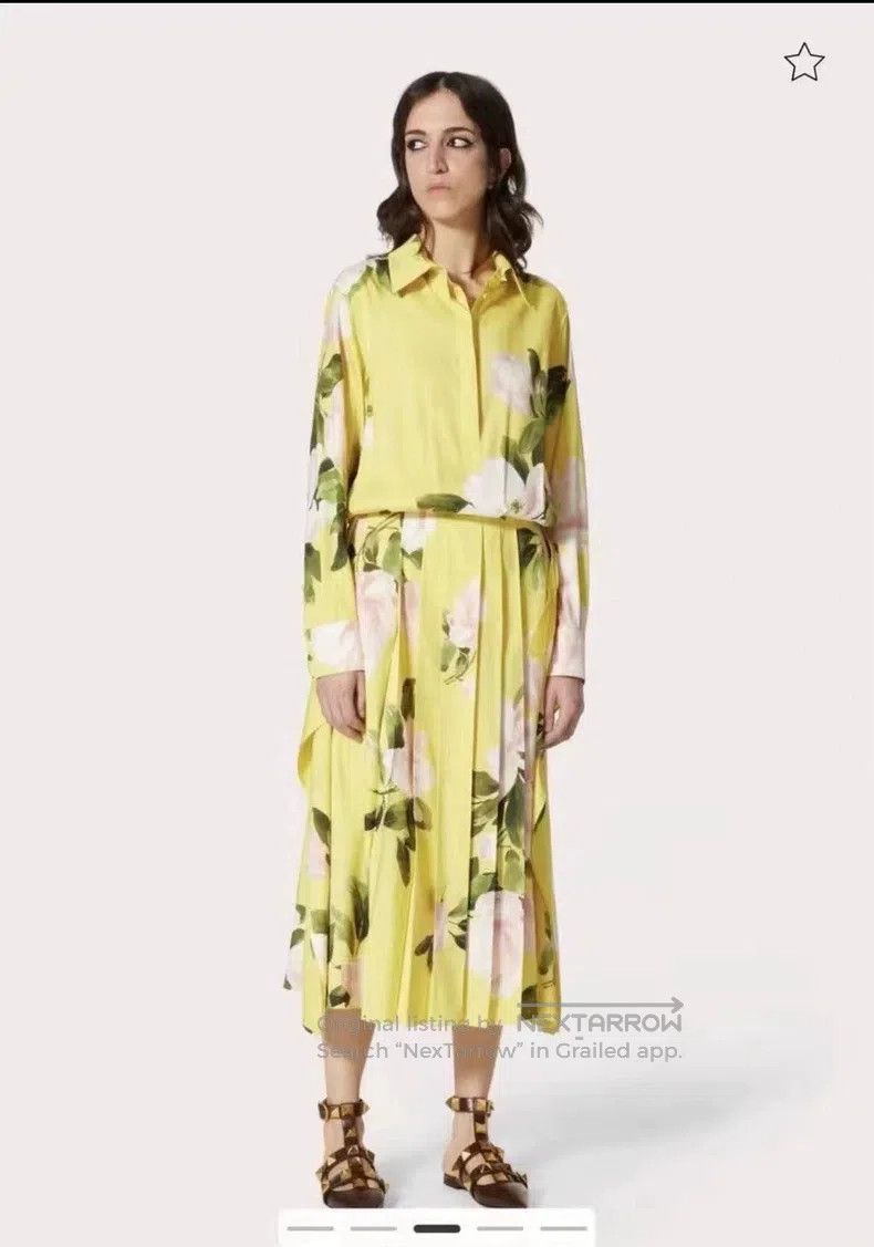 Valentino Valentino Heavy mulberry silk dress Size S / US 4 / IT 40 - 6 Thumbnail