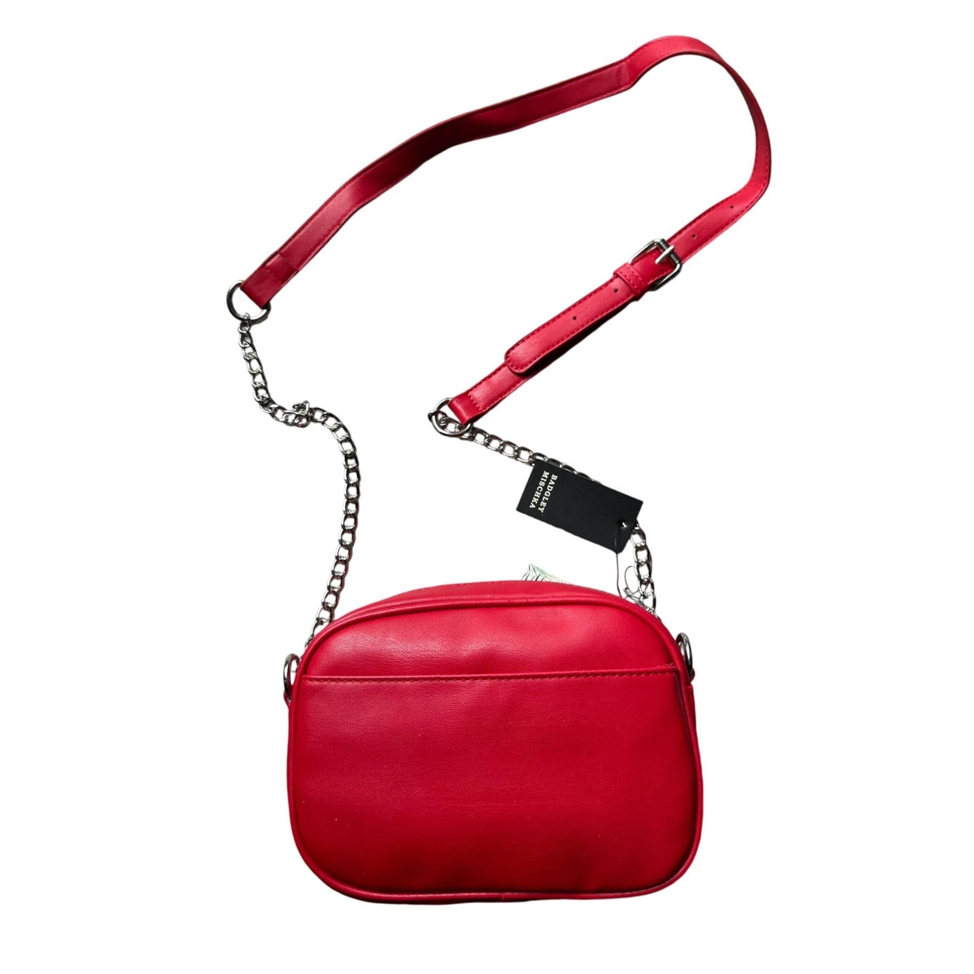 Badgley Mischka Cute & Fun Badgley Mishka Red Camera Crossbody Bag with Slip Size ONE SIZE - 2 Thumbnail
