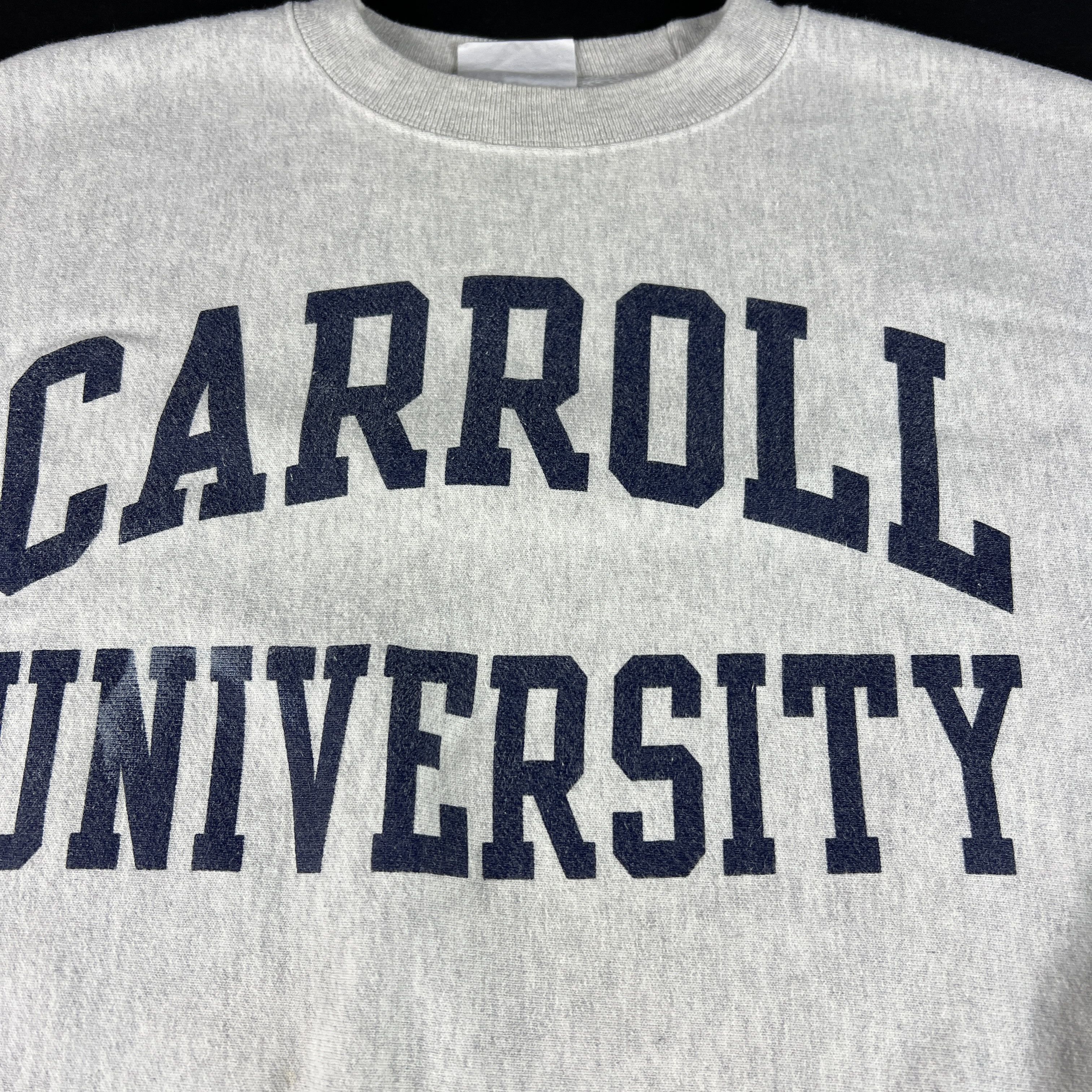 Champion × NCAA × Vintage VTG Champion Reverse Weave Carroll Pioneers Faded Crewneck Size US S / EU 44-46 / 1 - 3 Thumbnail