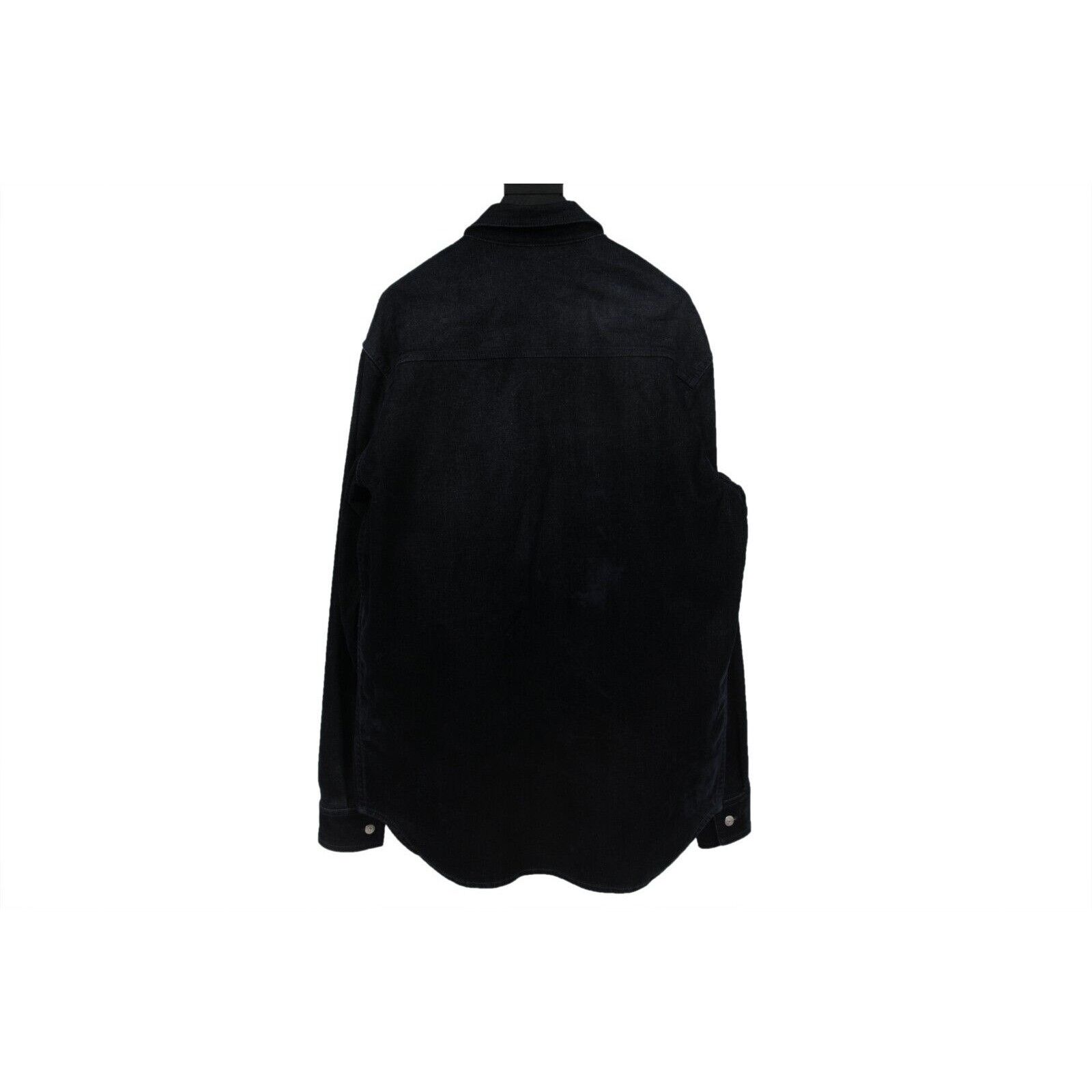 Dior Button Down Embroidered Logo Shirt IT 39 Velour Size US M / EU 48-50 / 2 - 17 Thumbnail