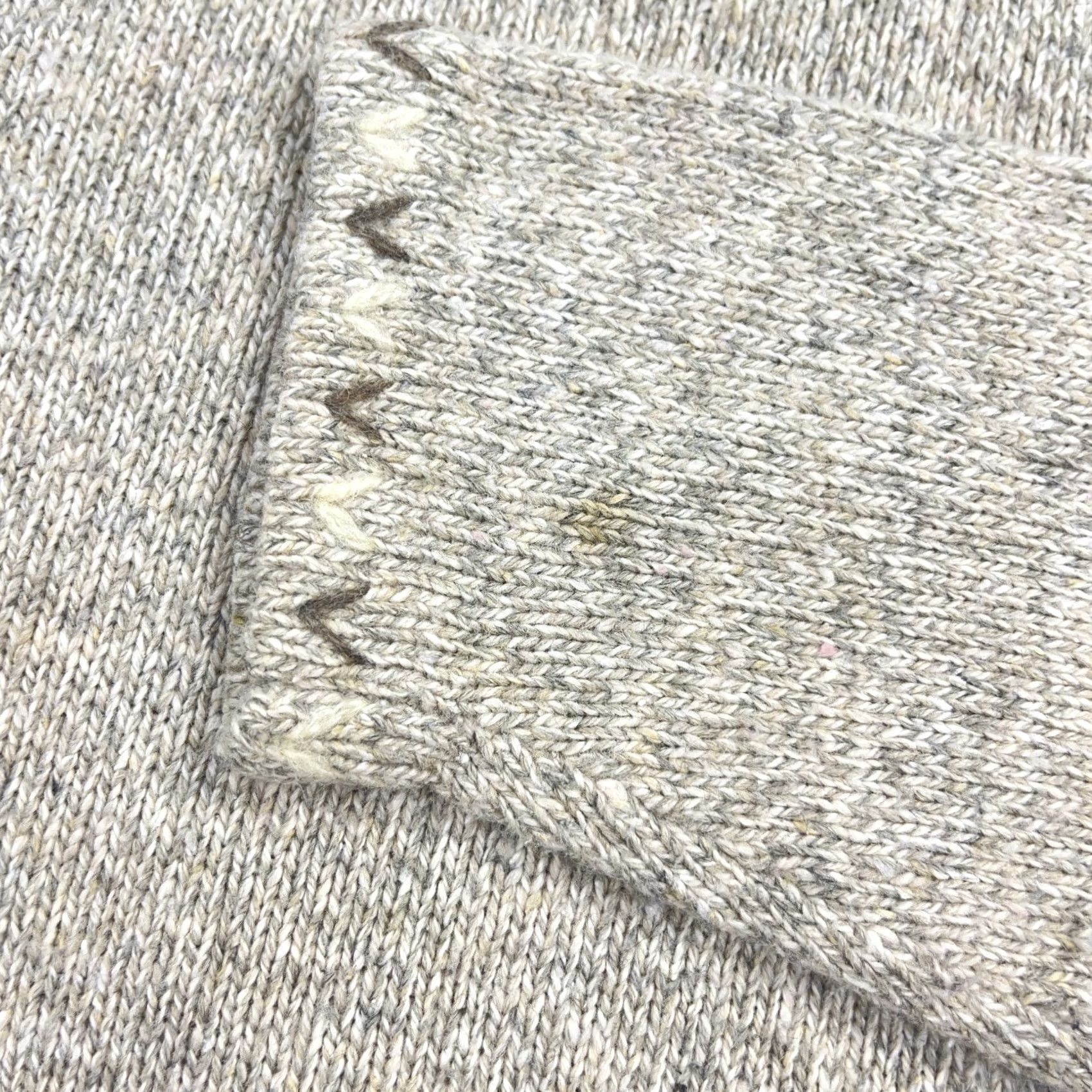 Vintage VINTAGE Woolrich Sweater Women XL Tan Wool Knit Pullover STAINS* Size XL / US 12-14 / IT 48-50 - 5 Thumbnail