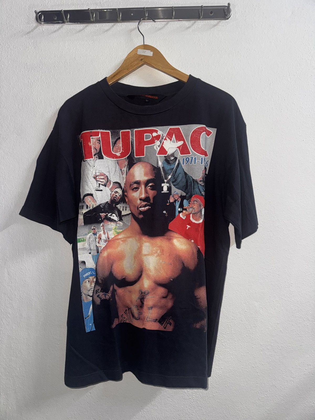 Marino Morwood Tupac Rap tee marino morwood Size US L / EU 52-54 / 3 - 1 Thumbnail