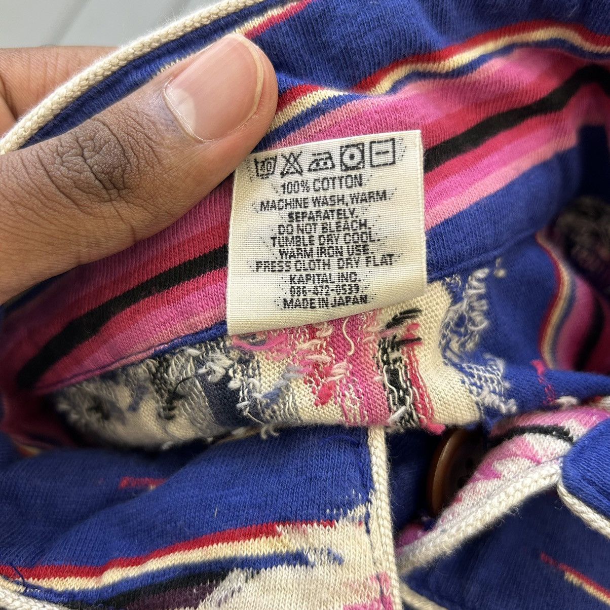 Kapital Striped Jacquard Pajama Jumpsuit Size US M / EU 48-50 / 2 - 8 Thumbnail