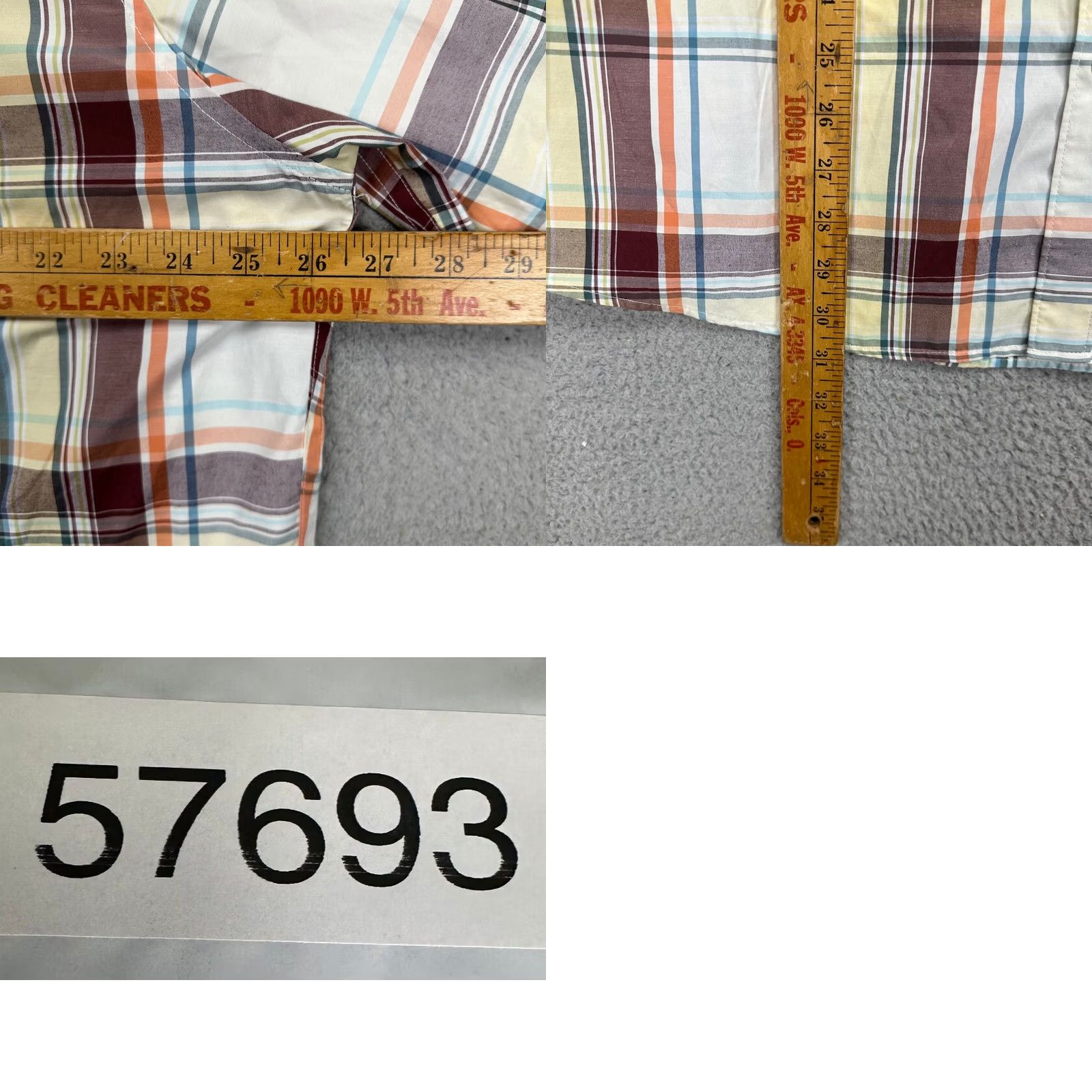 Eddie Bauer Eddie Bauer Shirt Adult 2XL Travex White Multi Plaid Classic Fit Button Down Men Size US XXL / EU 58 / 5 - 8 Thumbnail