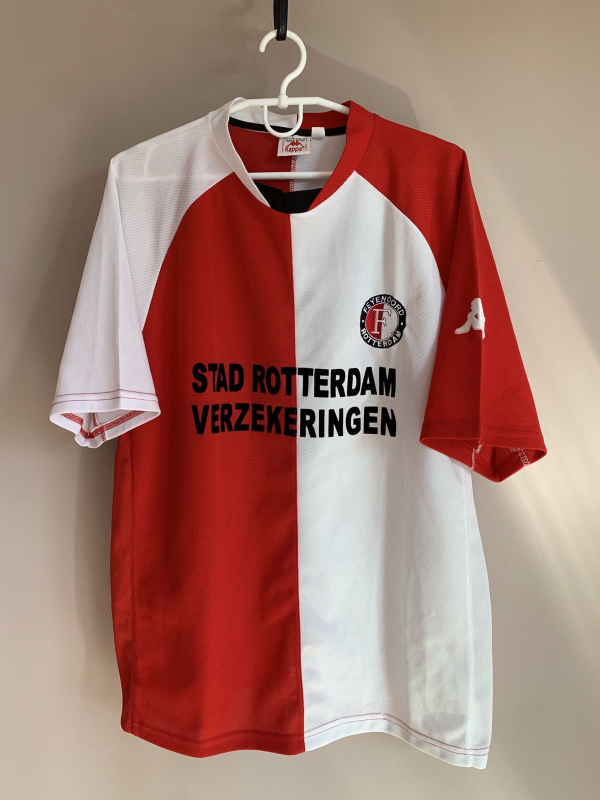 Kappa Feyenoord Home Football Shirt Kappa Vintage Soccer Retro XL Size US XL / EU 56 / 4 - 1 Thumbnail