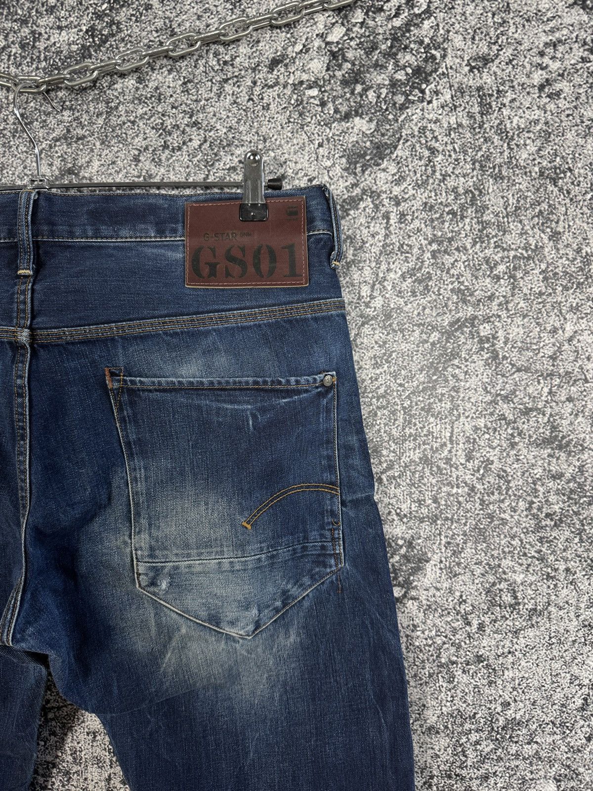 G-Star G-Star RAW New Radar Low Loose Jeans Distressed Pants 36x32 Size US 36 / EU 52 - 14 Thumbnail