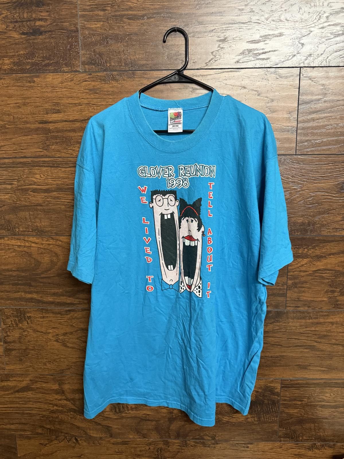 Fruit Of The Loom VTG Glover Reunion 1998 We Lived To Tell About It XL Size US XL / EU 56 / 4 - 1 Thumbnail