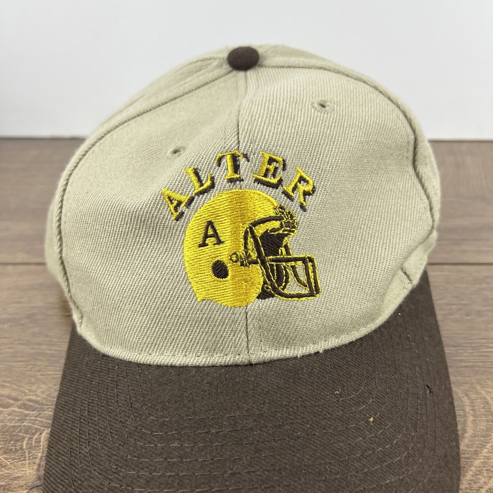 Other Alter Knights Football Hat Tan Brown Hat Adjustable Snapback Size ONE SIZE - 8 Thumbnail