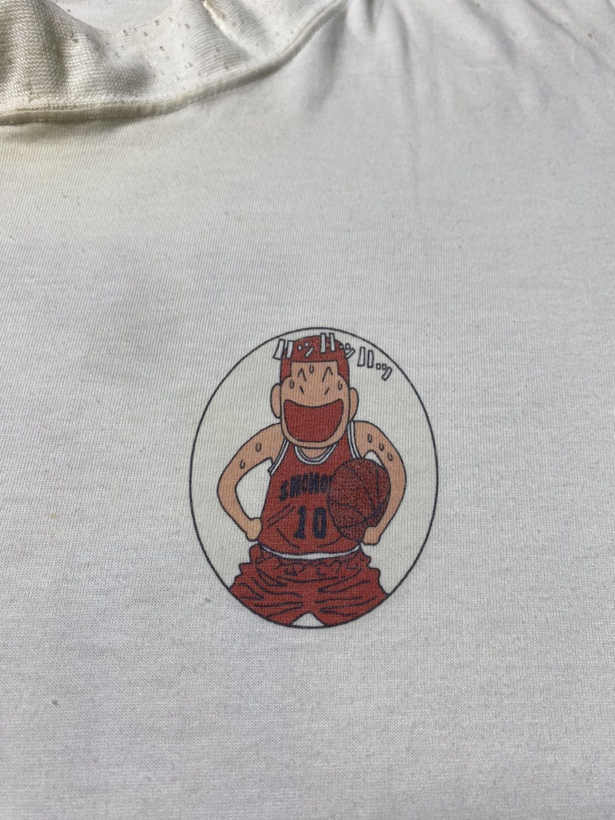 Anime Slamdunk Shohoku Vintage Tee Size US M / EU 48-50 / 2 - 5 Thumbnail