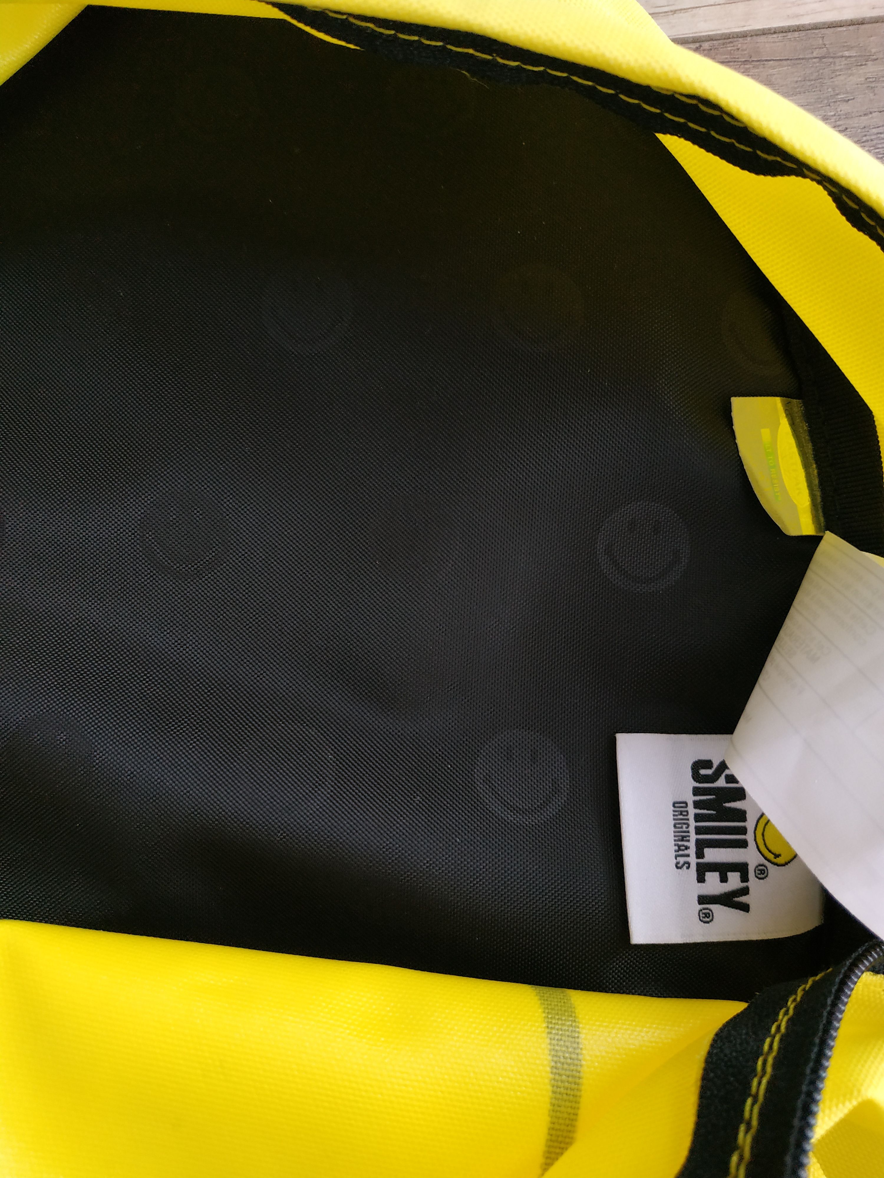 Eastpak Eastpak x Smiley Collabo Yellow Unisex Small Backpack Size ONE SIZE - 10 Thumbnail