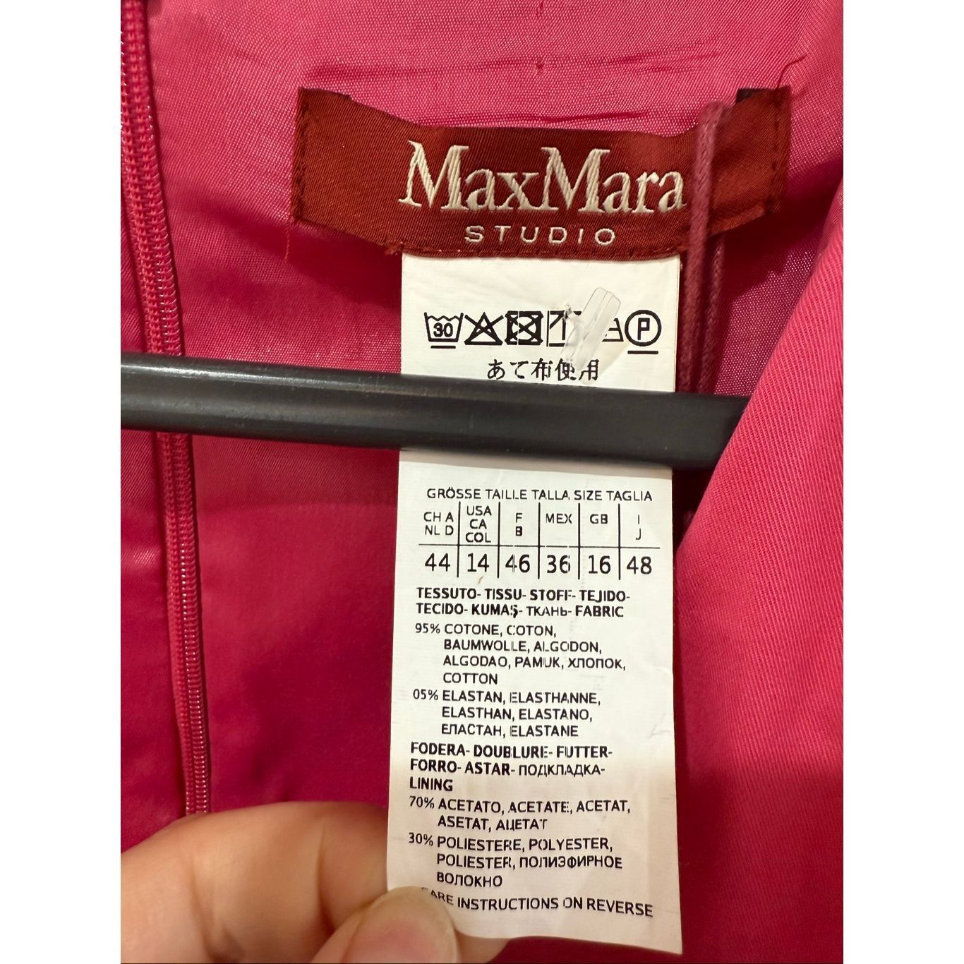 Max Mara MaxMara Studios NWT Women's Wrap Sheath Dress sz 14 Size XL / US 12-14 / IT 48-50 - 4 Thumbnail