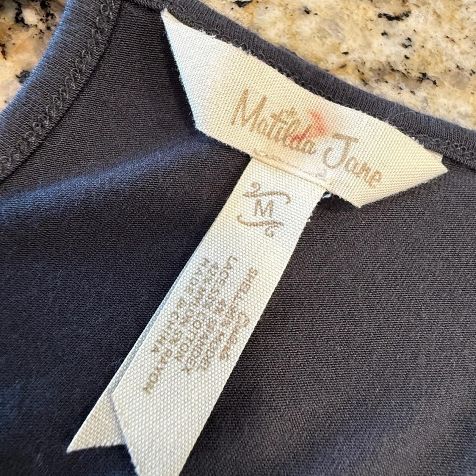 Other Matilda Jane dark gray long sleeve tunic top SZ M Size M / US 6-8 / IT 42-44 - 5 Thumbnail