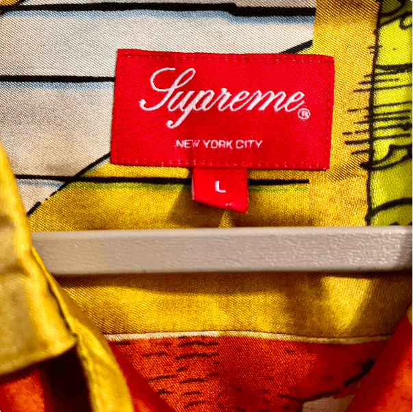 Supreme Supreme Ronin Silk Short-Sleeve Shirt 'Gold' Size US L / EU 52-54 / 3 - 3 Thumbnail
