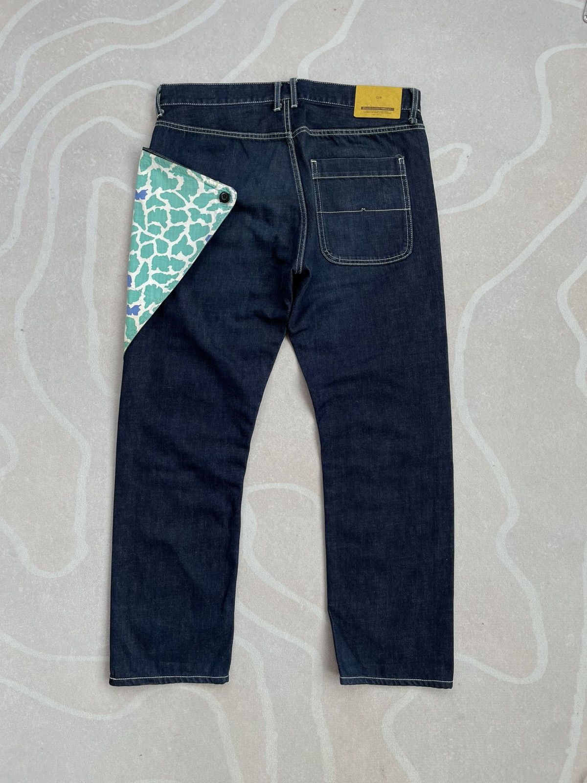 Japanese Brand MACKDADDY FLIP POCKET JEANS Size US 35 - 4 Thumbnail