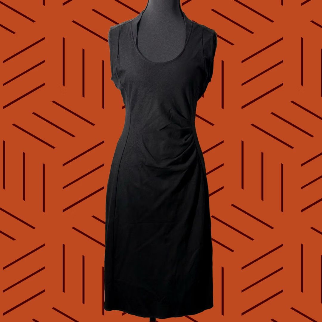 Kenneth Cole Kenneth Cole New York Black Sleeveless Bodycon Dress | Size 8 | Zip Back | Party/Cocktail Size M / US 6-8 / IT 42-44 - 1 Thumbnail