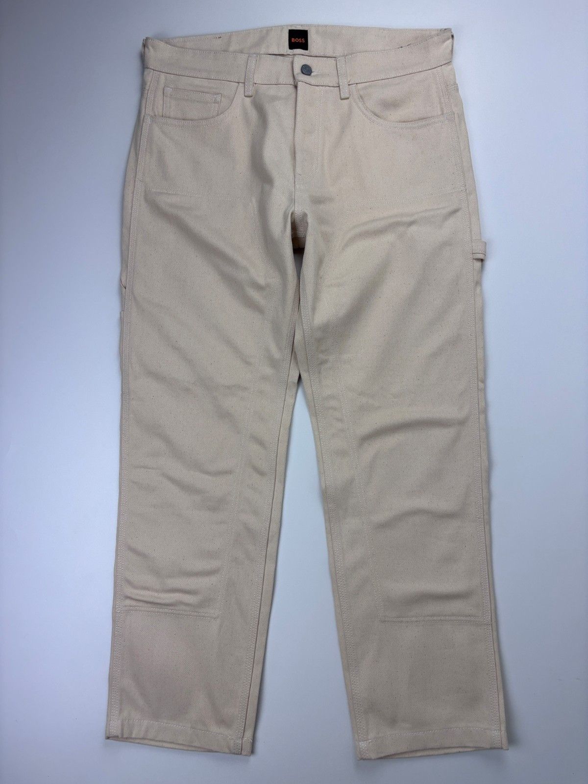 Hugo Boss Hugo Boss Candiani Denim Utility Carpenter Jeans Work 34x30 Size US 34 / EU 50 - 2 Thumbnail