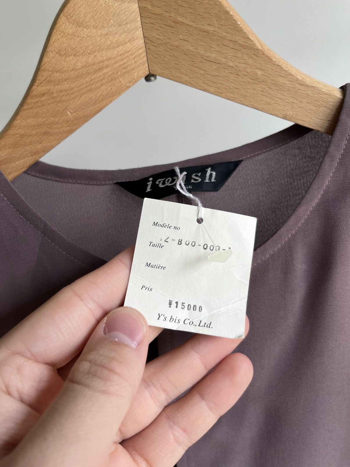 Yohji Yamamoto 90s Yohji Yamamoto IWish by Y's Bis cropped button up shirt Size S / US 4 / IT 40 - 6 Thumbnail