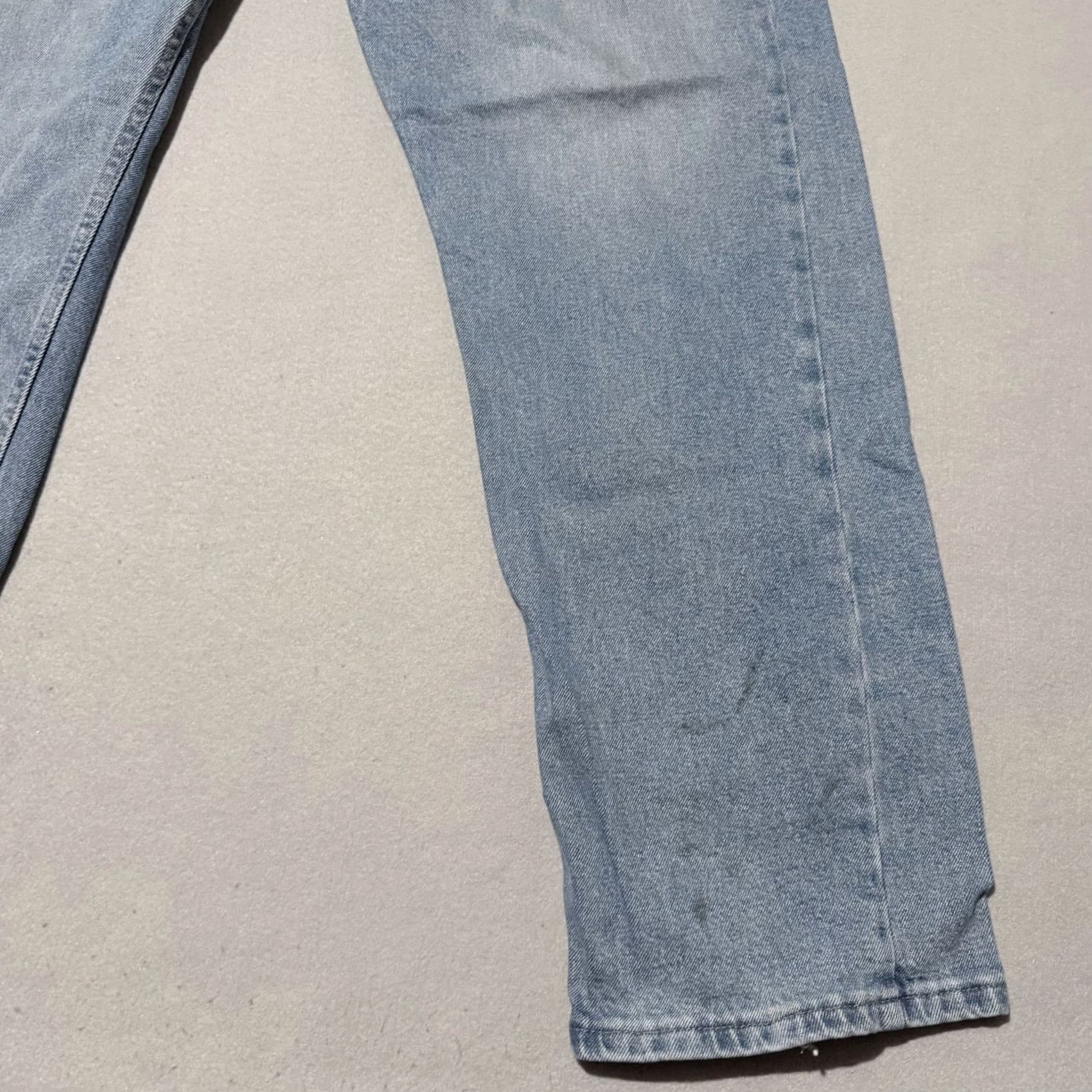 Wrangler Wrangler Jeans Light Wash Denim Comfort Stretch Straight Zip Fly - 38x32 Men Size US 38 / EU 54 - 5 Thumbnail