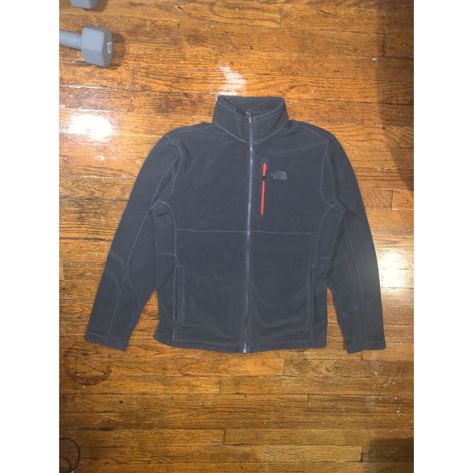The North Face The North Face TKA 100 Fleece Jacket Womens M Charcoal Size M / US 6-8 / IT 42-44 - 1 Thumbnail
