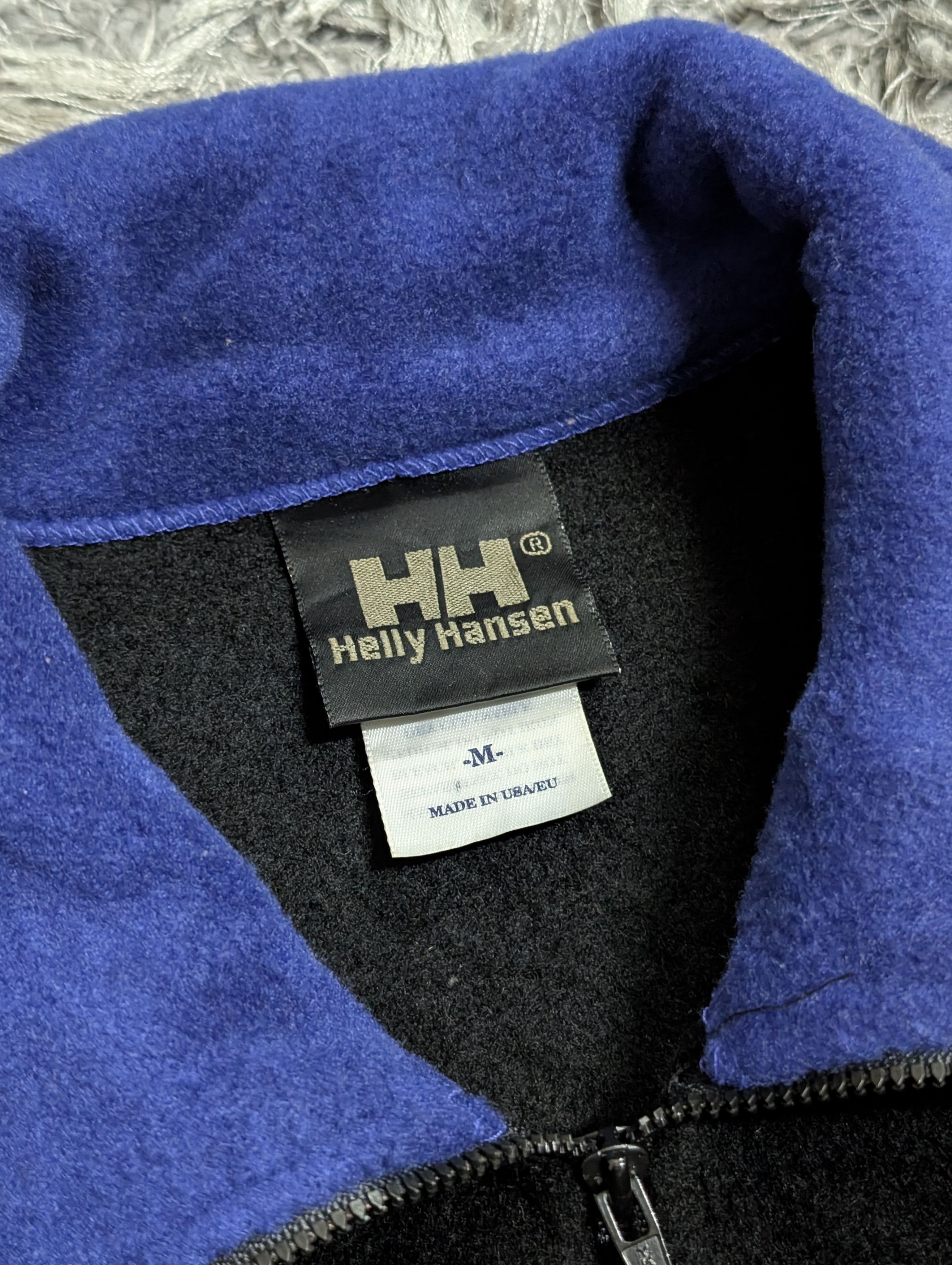 Helly Hansen Vintage Helly Hansen Plain Fleece Outdoor Jacket Size US M / EU 48-50 / 2 - 9 Thumbnail