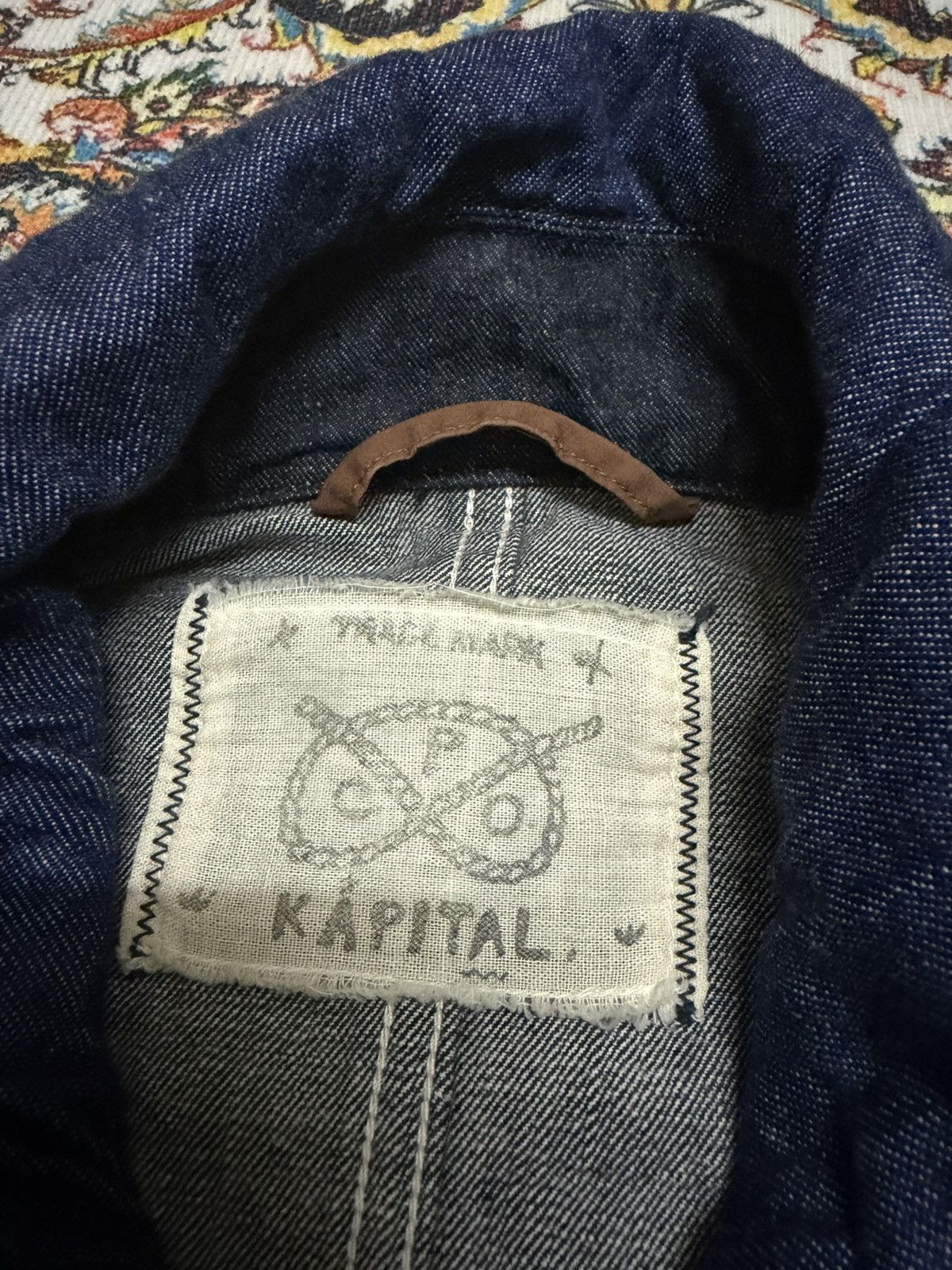 Kapital Vintage 10oz Kapital Indigo Ring Jacket Size US XS / EU 42 / 0 - 5 Thumbnail